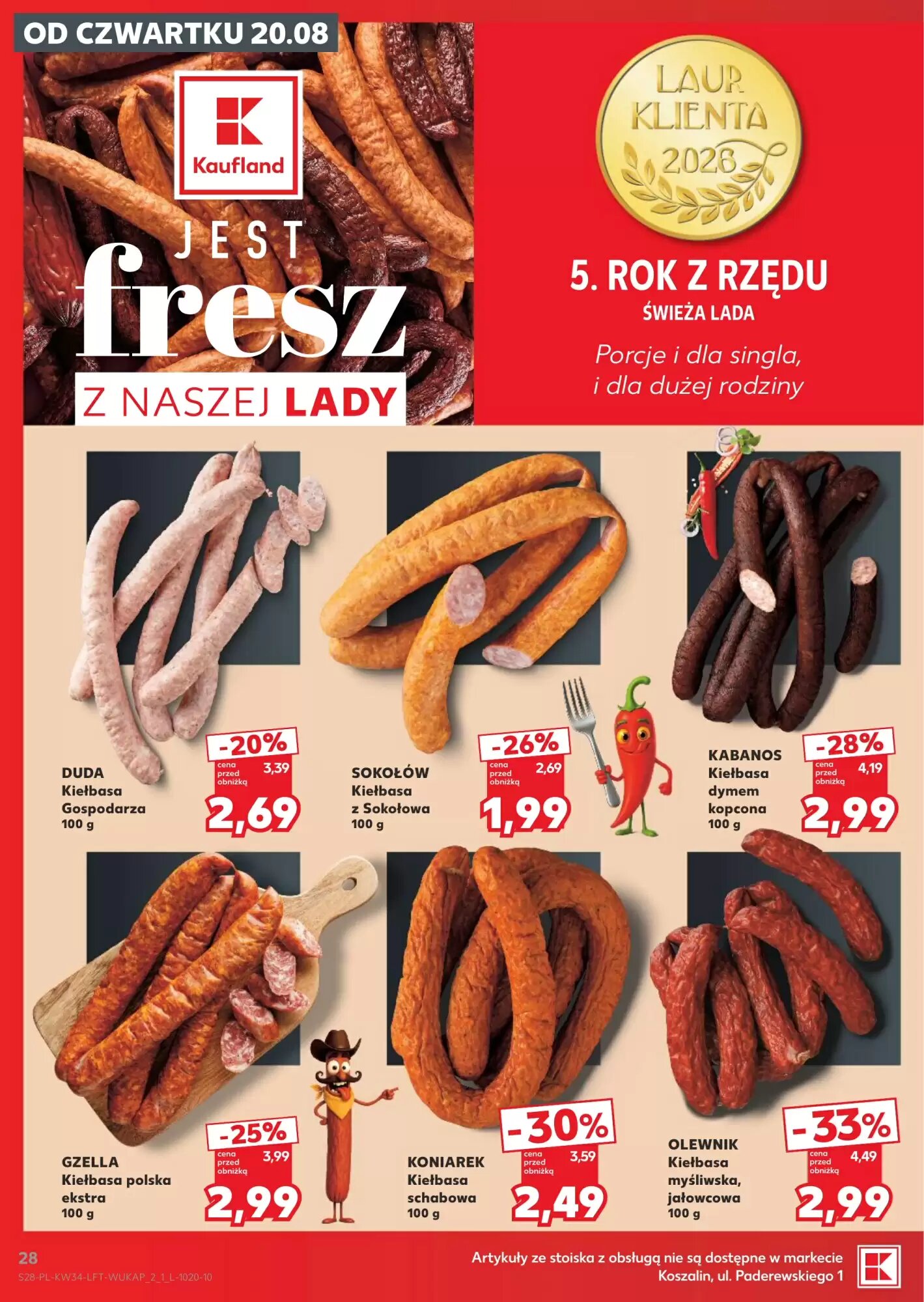 Gazetka promocyjna Kaufland  ważna od 20.08.2026 - Strona 28.