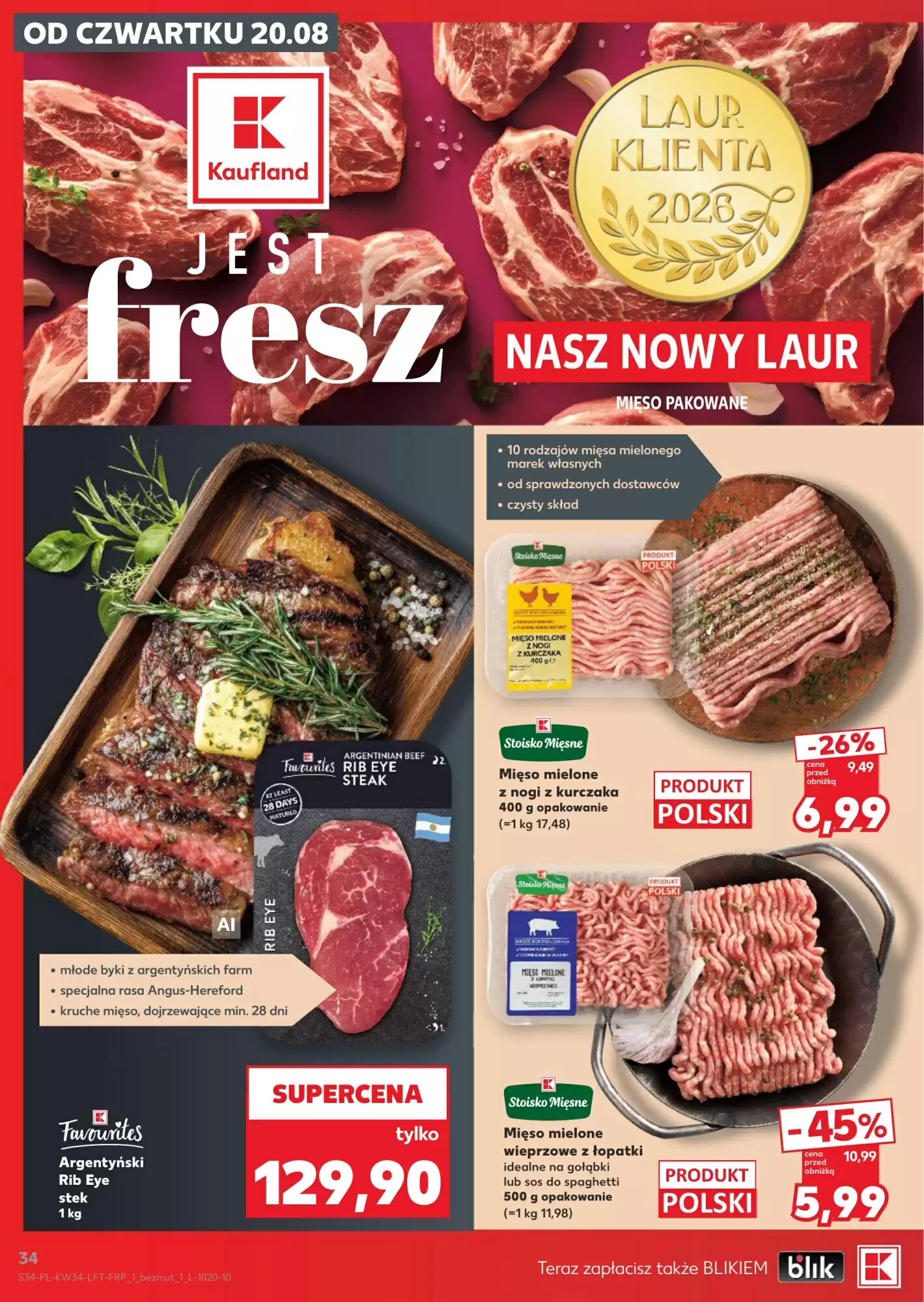 Gazetka promocyjna Kaufland  ważna od 20.08.2026 - Strona 34.