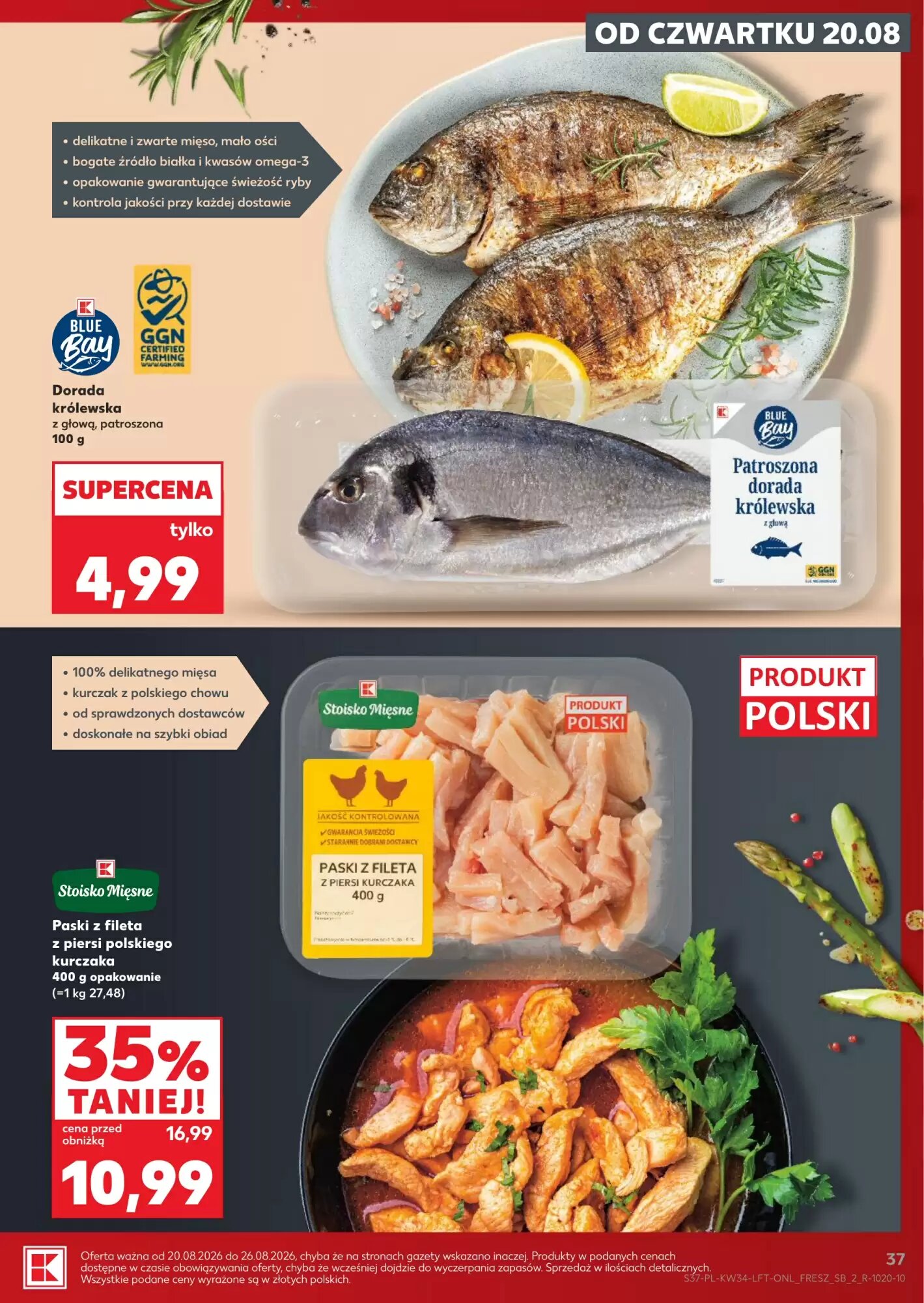 Gazetka promocyjna Kaufland  ważna od 20.08.2026 - Strona 37.