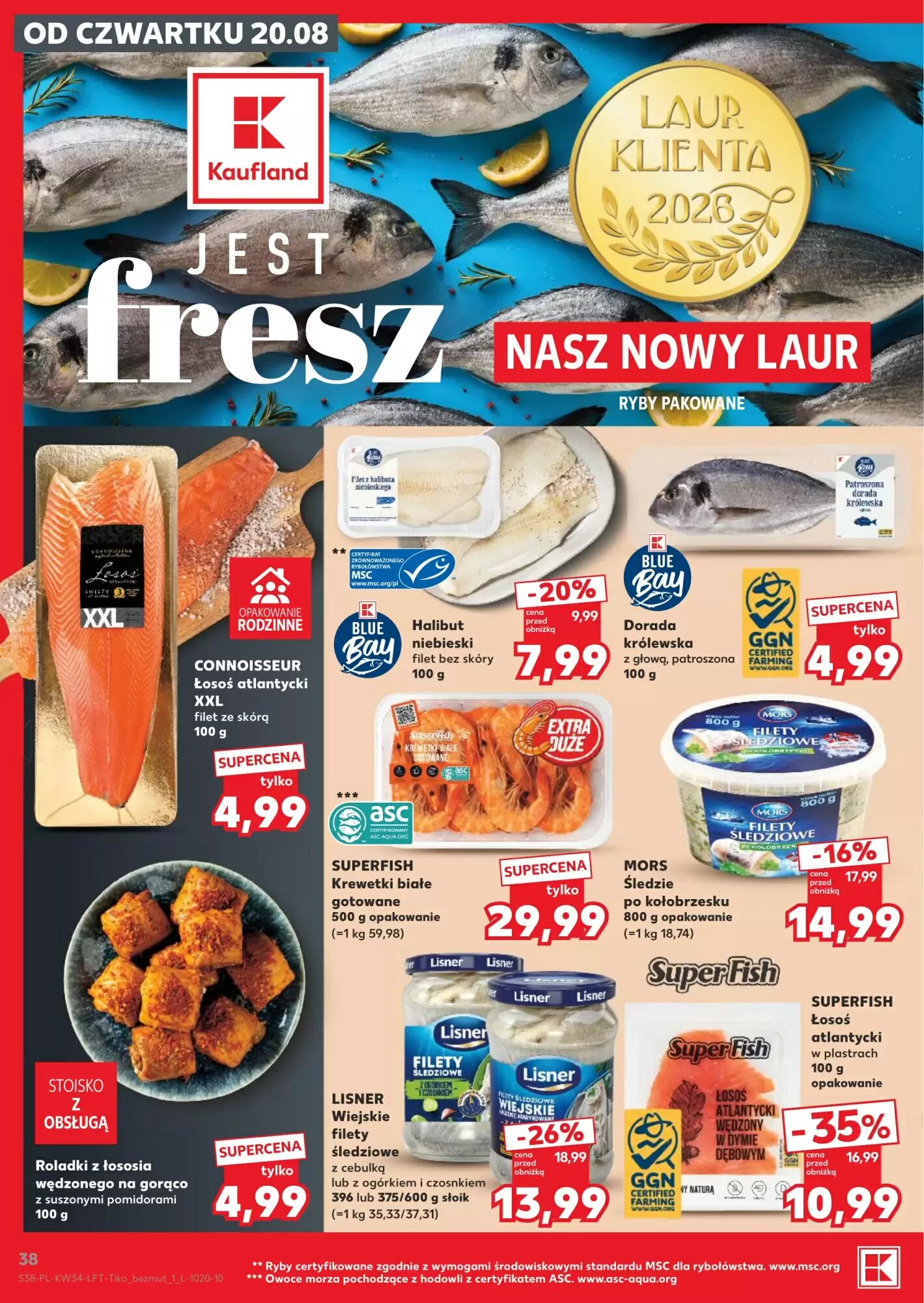 Gazetka promocyjna Kaufland  ważna od 20.08.2026 - Strona 38.