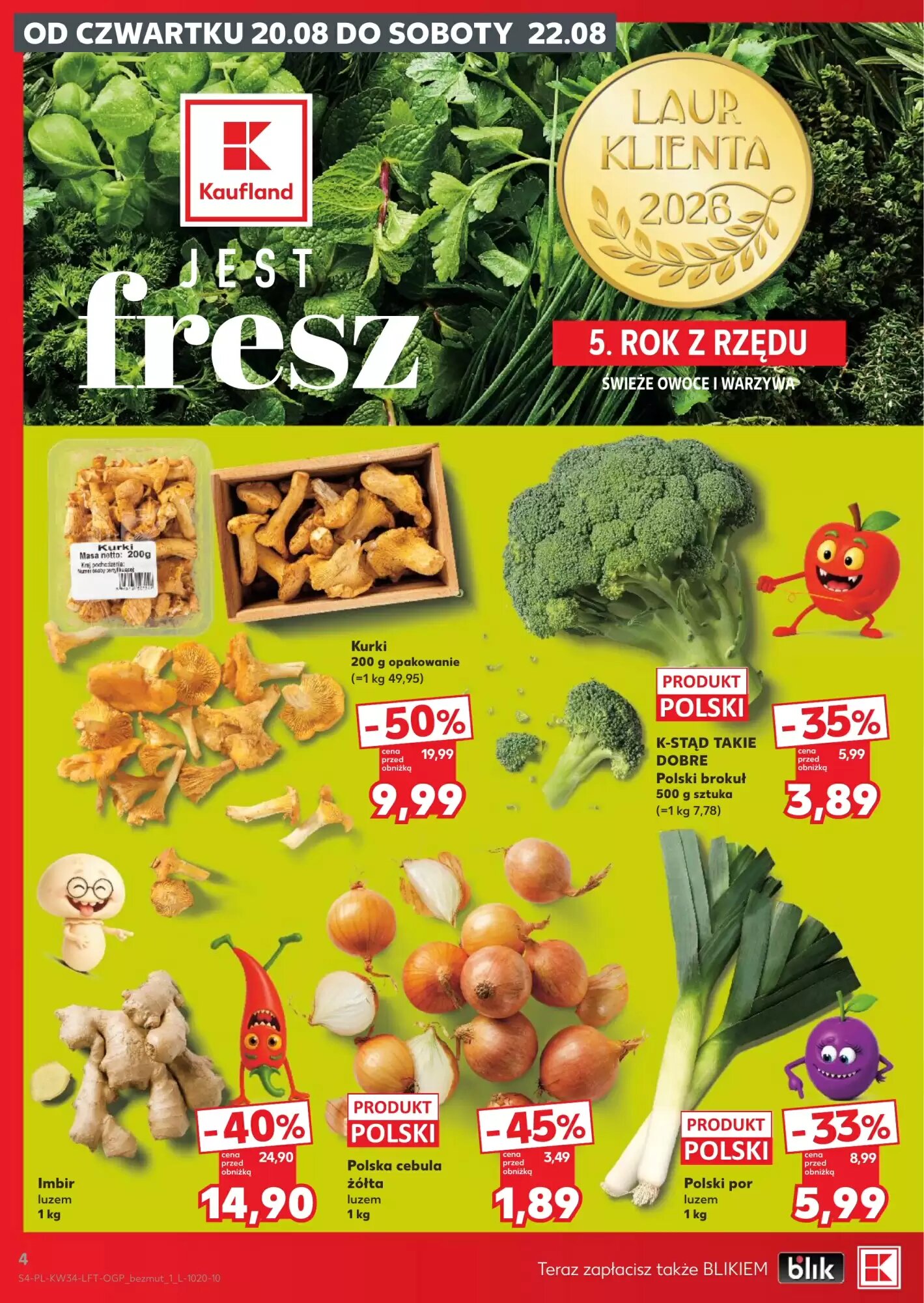 Gazetka promocyjna Kaufland  ważna od 20.08.2026 - Strona 4.