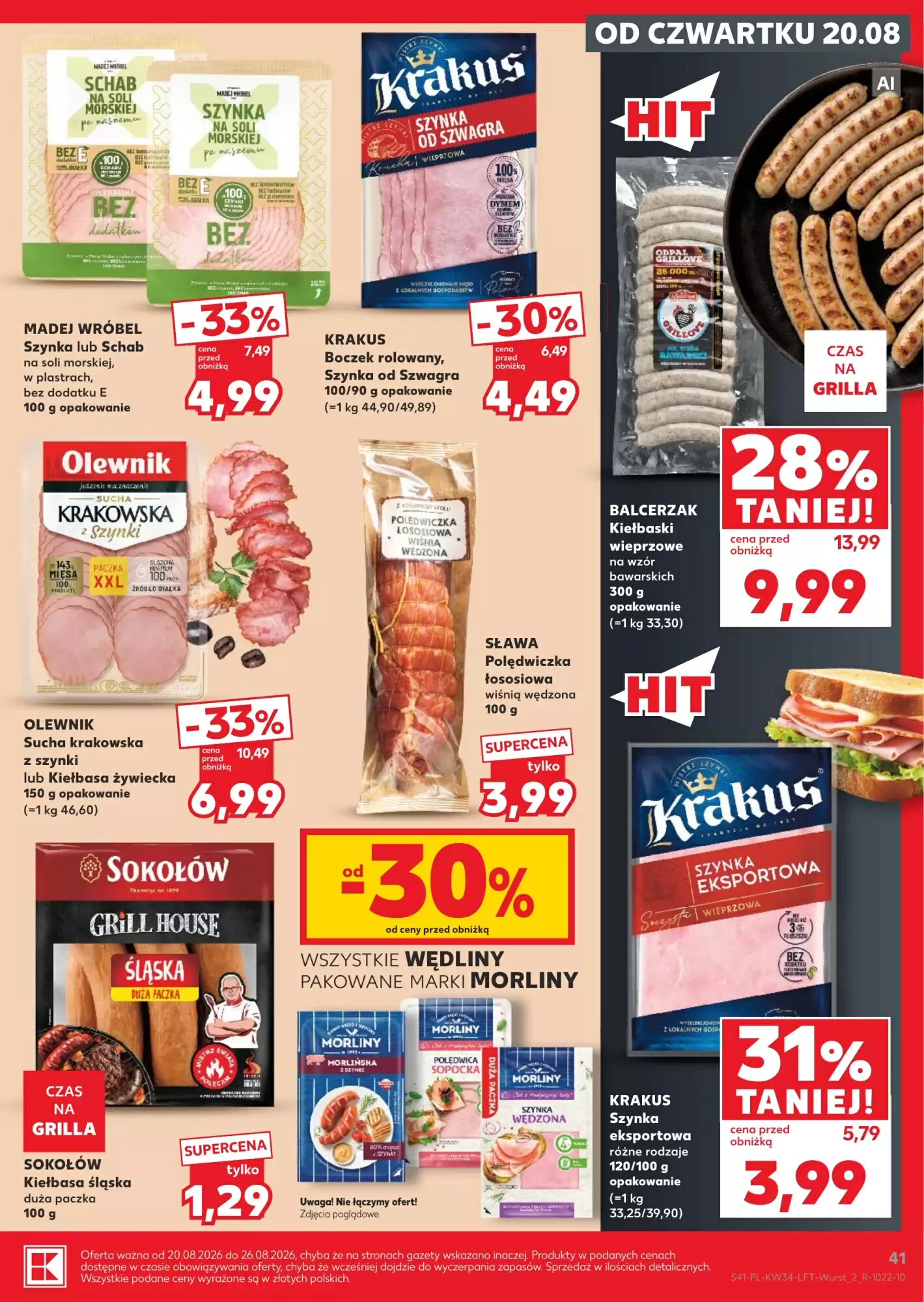 Gazetka promocyjna Kaufland  ważna od 20.08.2026 - Strona 41.