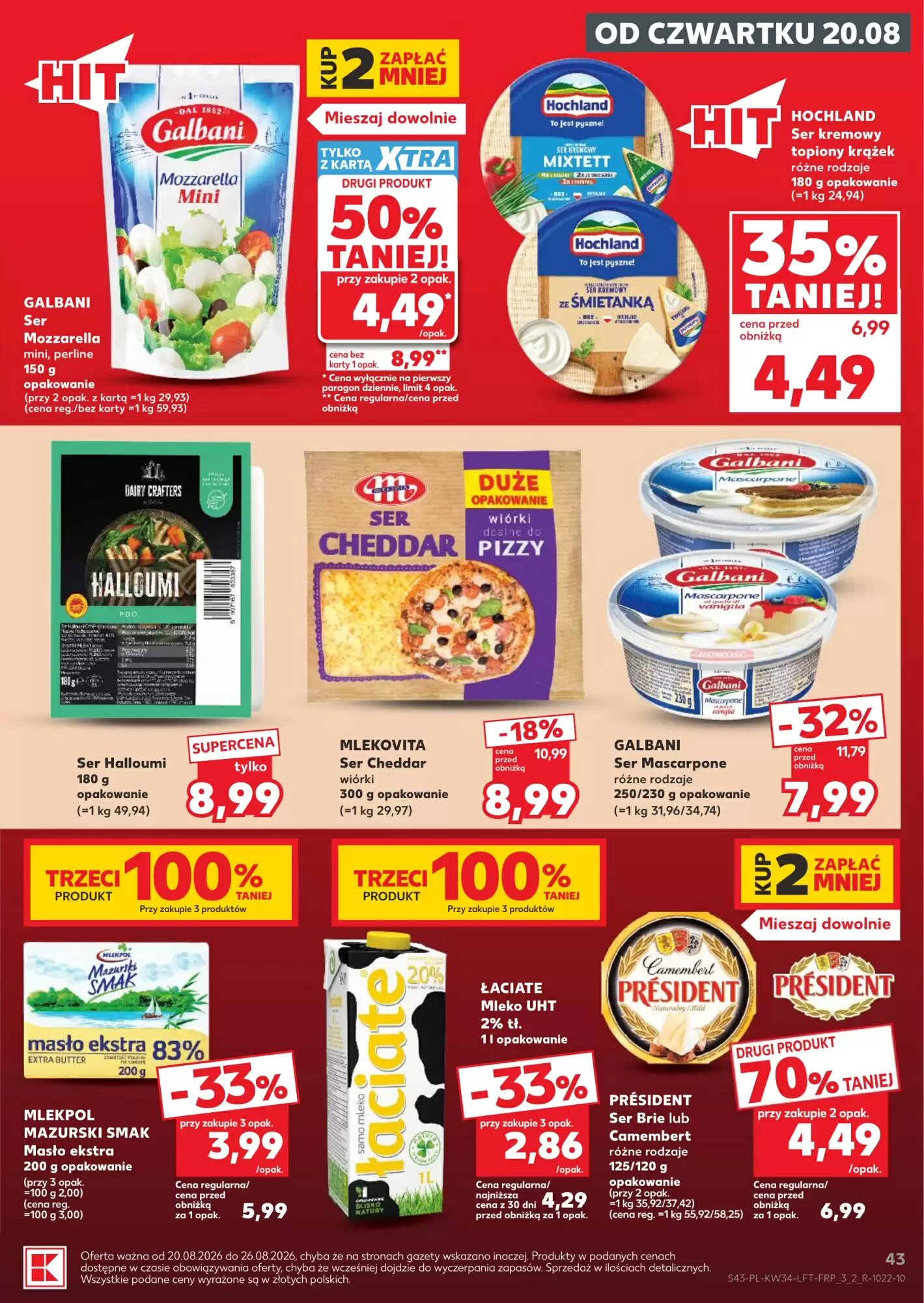 Gazetka promocyjna Kaufland  ważna od 20.08.2026 - Strona 43.