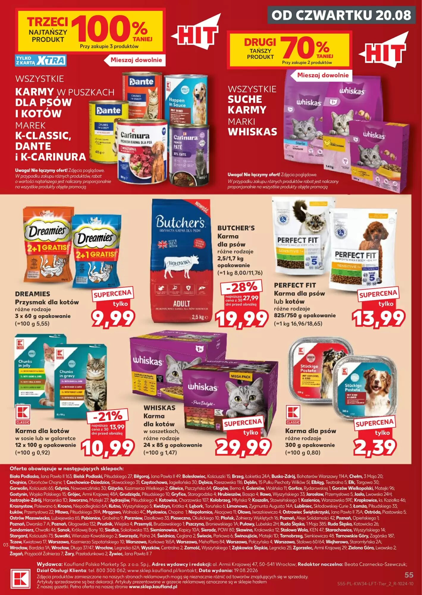 Gazetka promocyjna Kaufland  ważna od 20.08.2026 - Strona 55.
