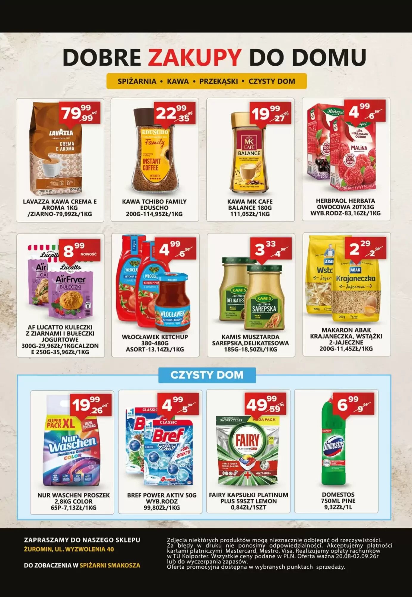 Gazetka promocyjna Spiżarnia Smakosza  ważna od 20.08.2026 - Strona 8.