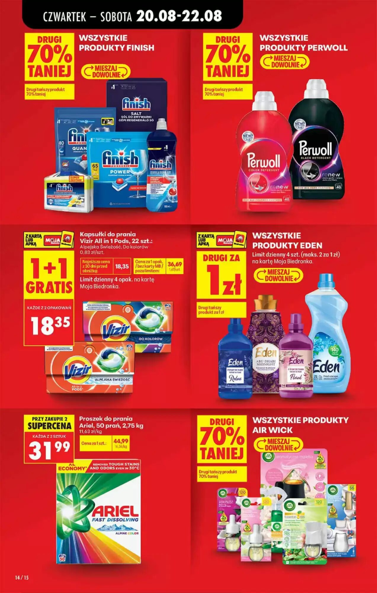 Gazetka promocyjna Biedronka  ważna od 20.08.2026 - Strona 14.