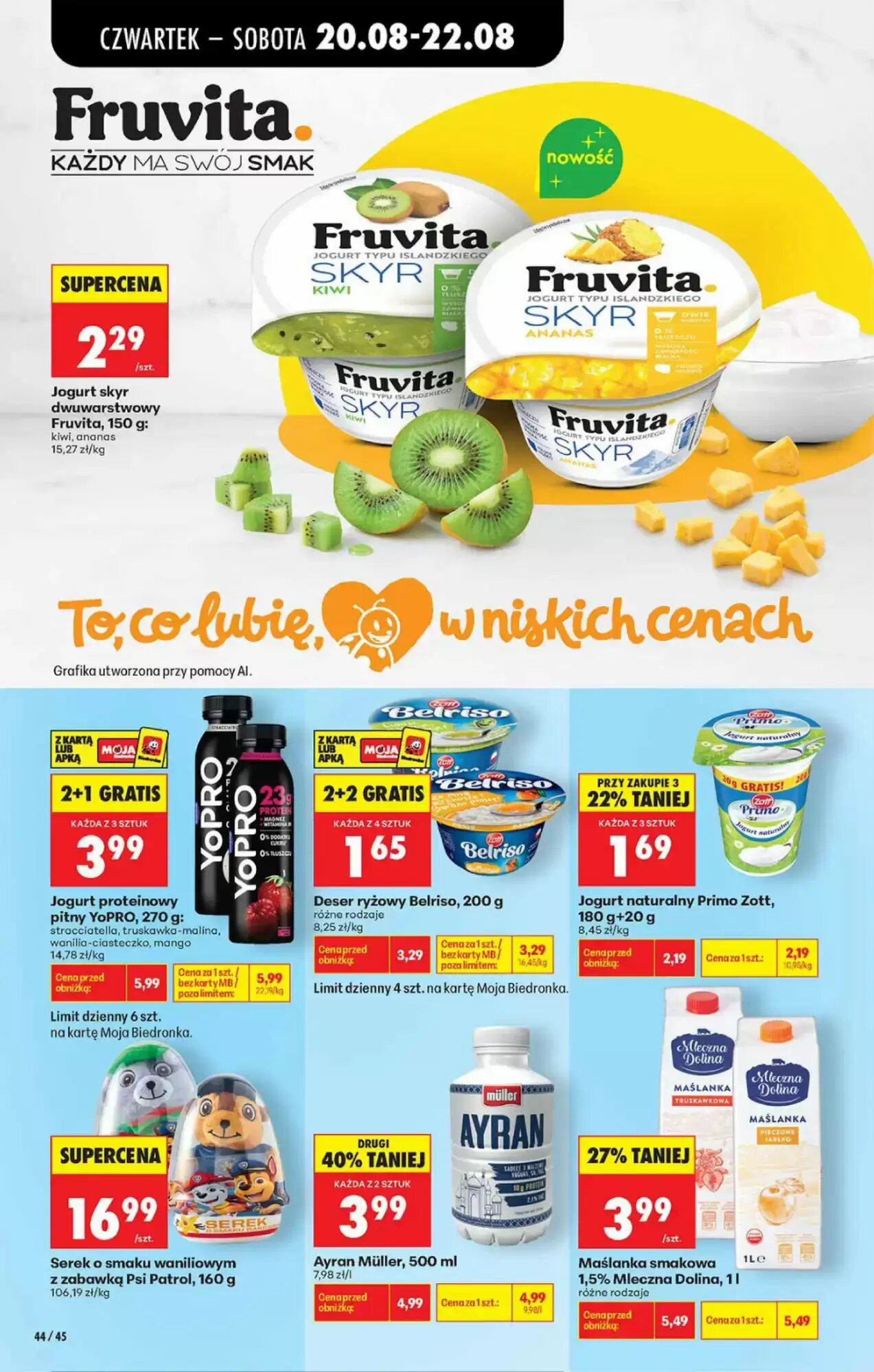 Gazetka promocyjna Biedronka  ważna od 20.08.2026 - Strona 44.