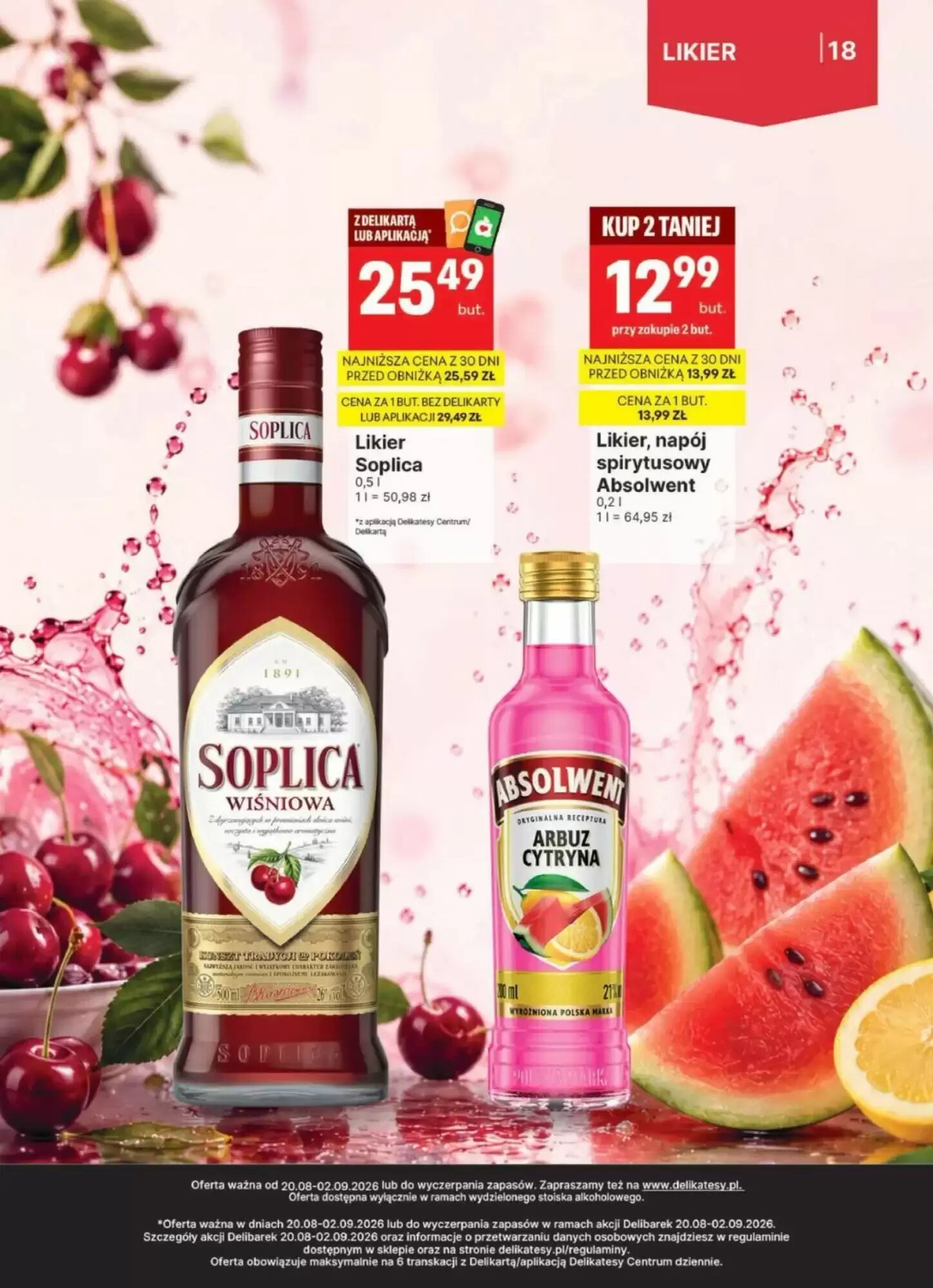 Gazetka promocyjna Delikatesy Centrum  ważna od 20.08.2026 - Strona 18.