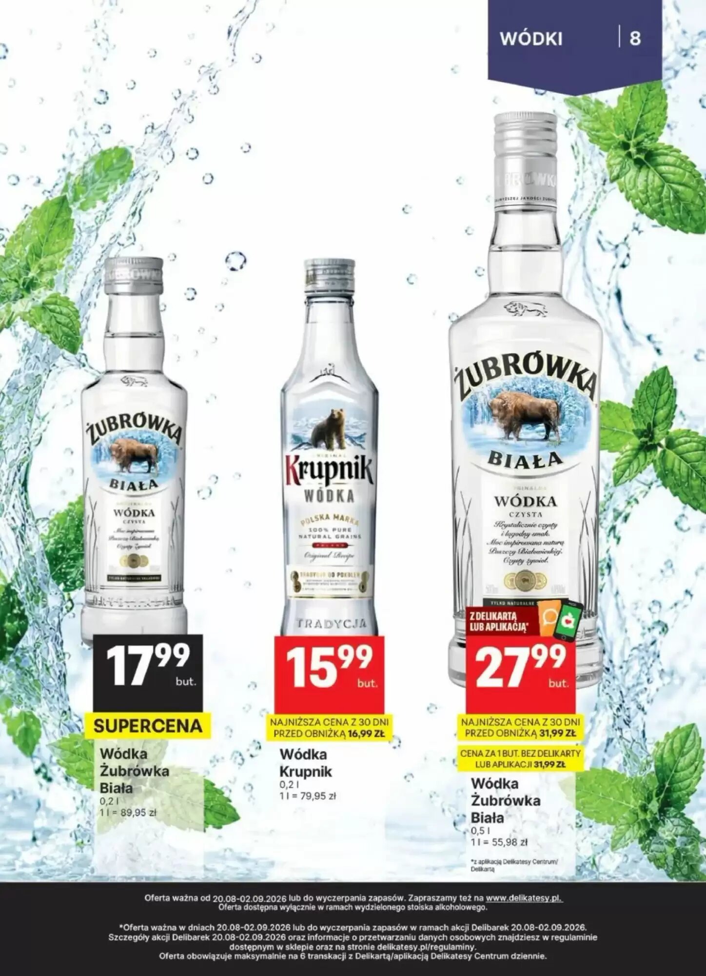 Gazetka promocyjna Delikatesy Centrum  ważna od 20.08.2026 - Strona 8.