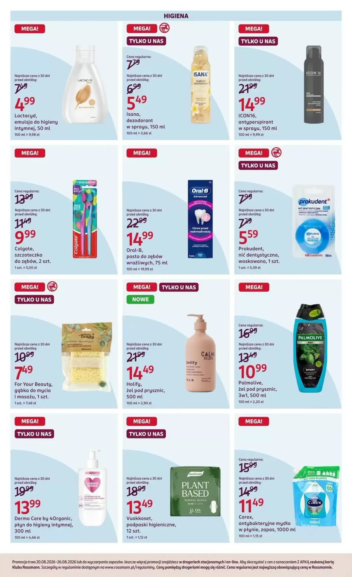 Gazetka promocyjna Rossmann  ważna od 20.08.2026 - Strona 3.