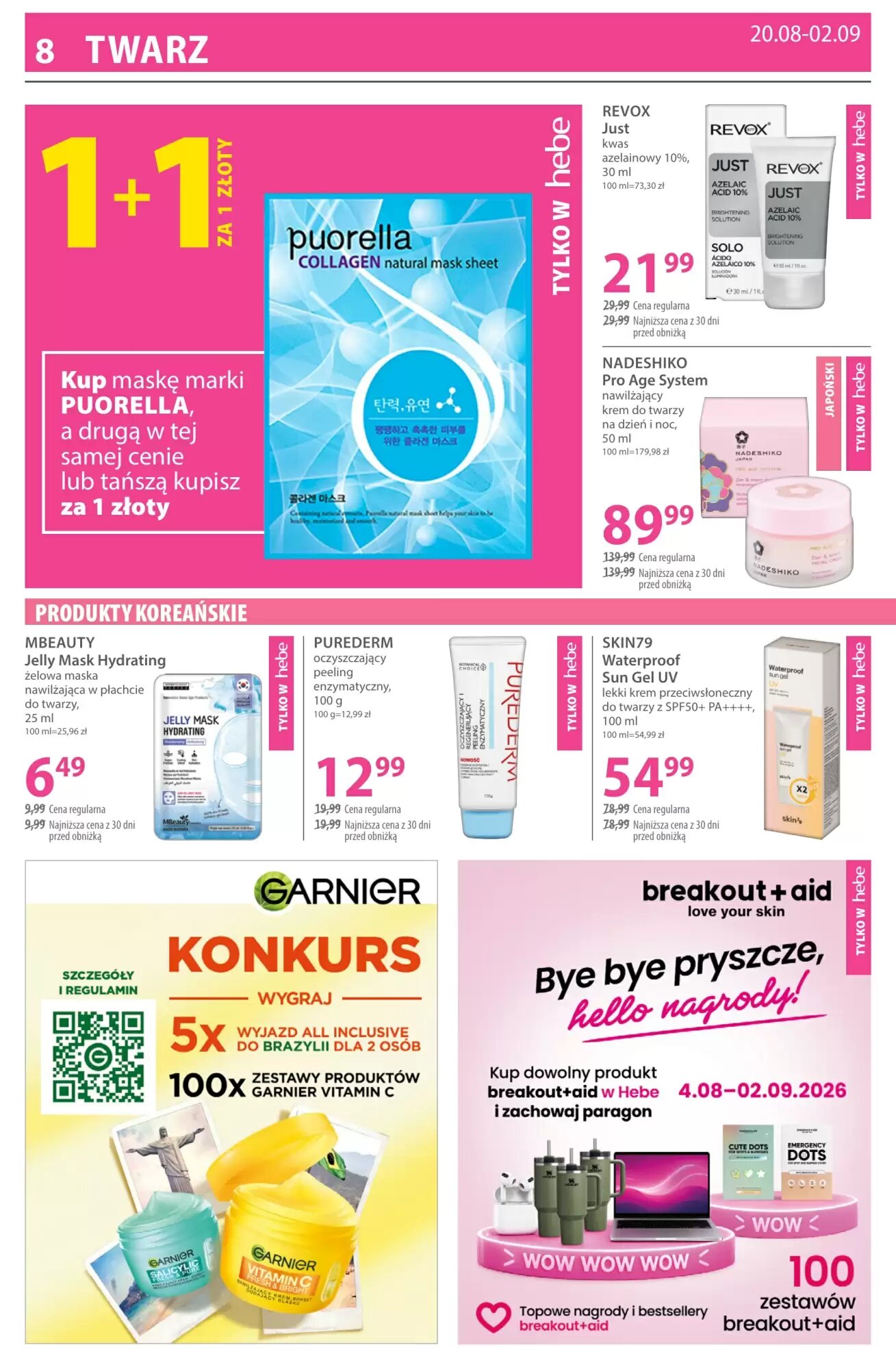 Gazetka promocyjna Hebe  ważna od 20.08.2026 - Strona 8.
