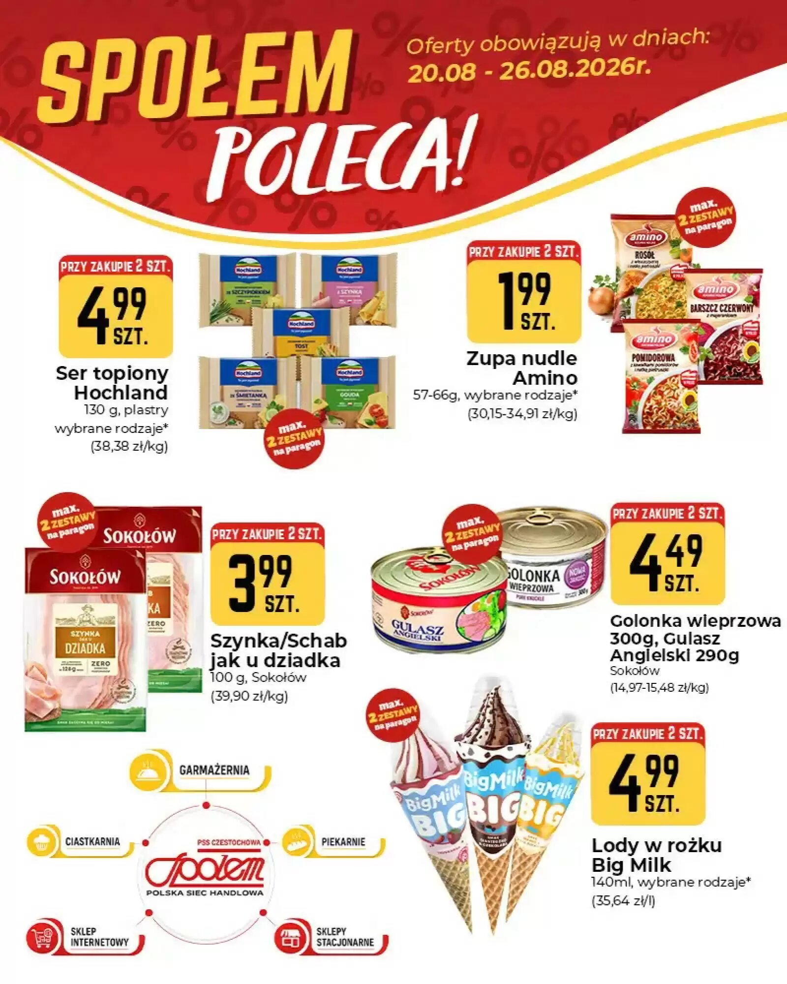 Gazetka promocyjna Społem  ważna od 20.08.2026 - Strona 3.
