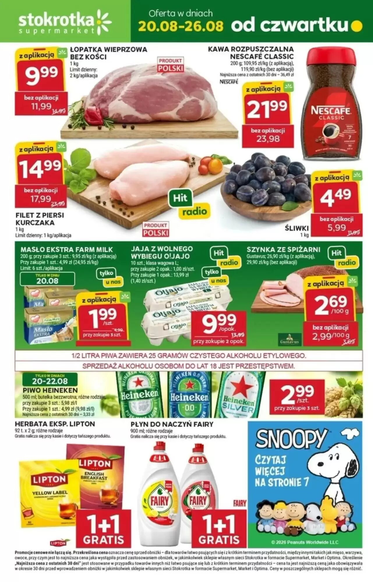 Gazetka promocyjna Stokrotka ważna od 20.08.2026 - Strona 1.