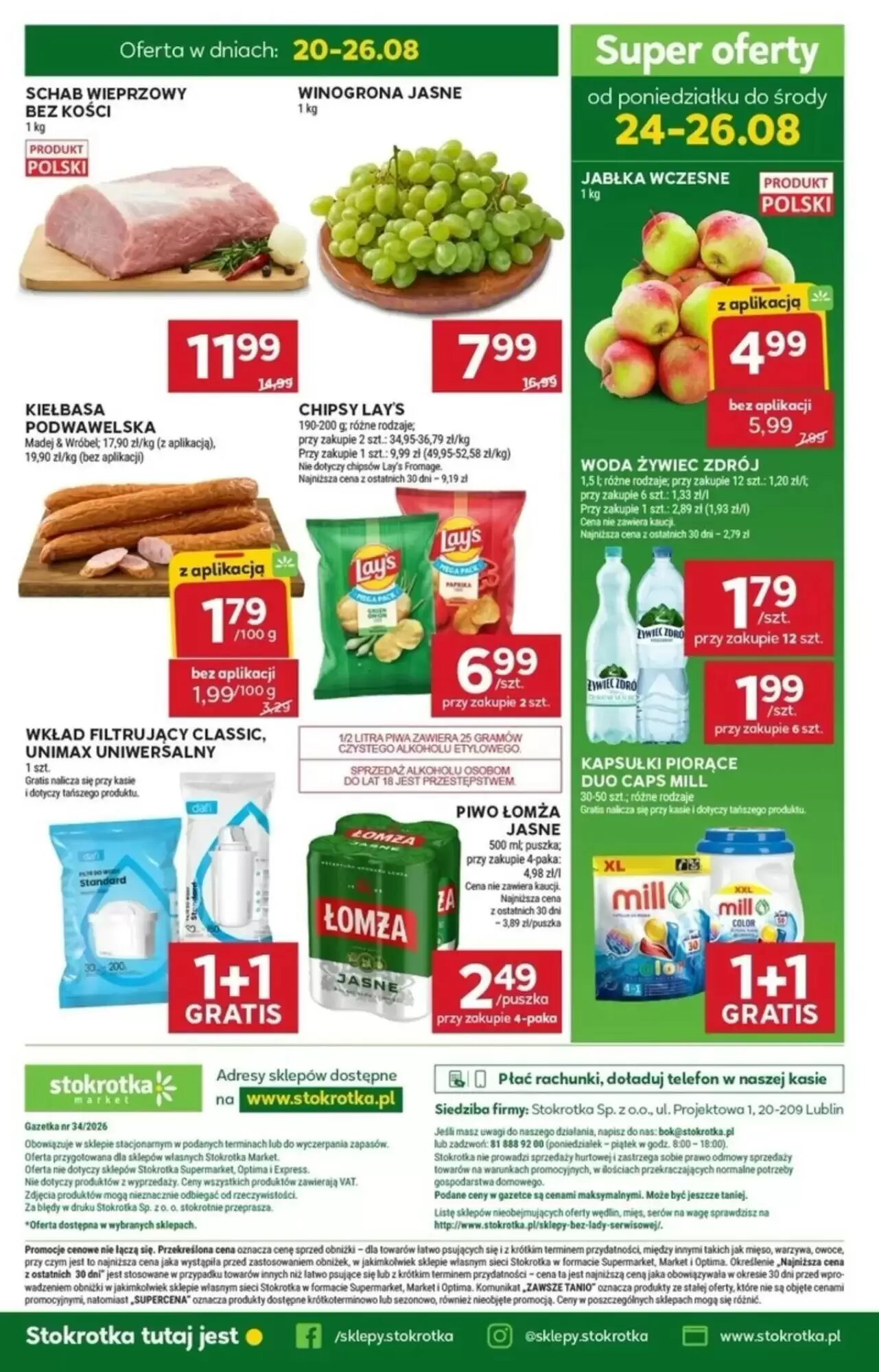 Gazetka promocyjna Stokrotka Market  ważna od 20.08.2026 - Strona 35.
