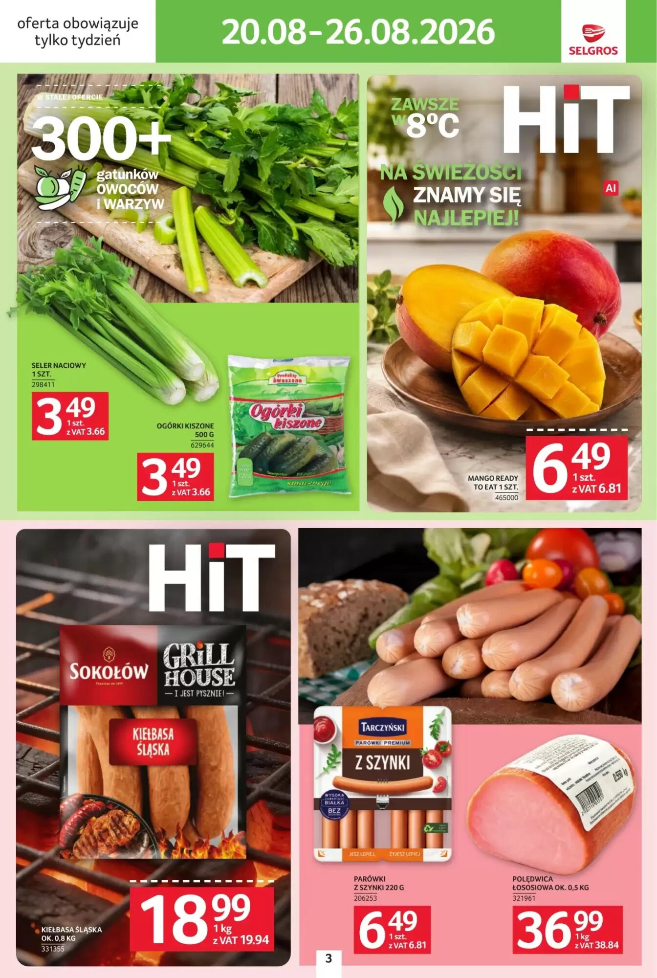 Gazetka promocyjna Selgros  ważna od 20.08.2026 - Strona 3.