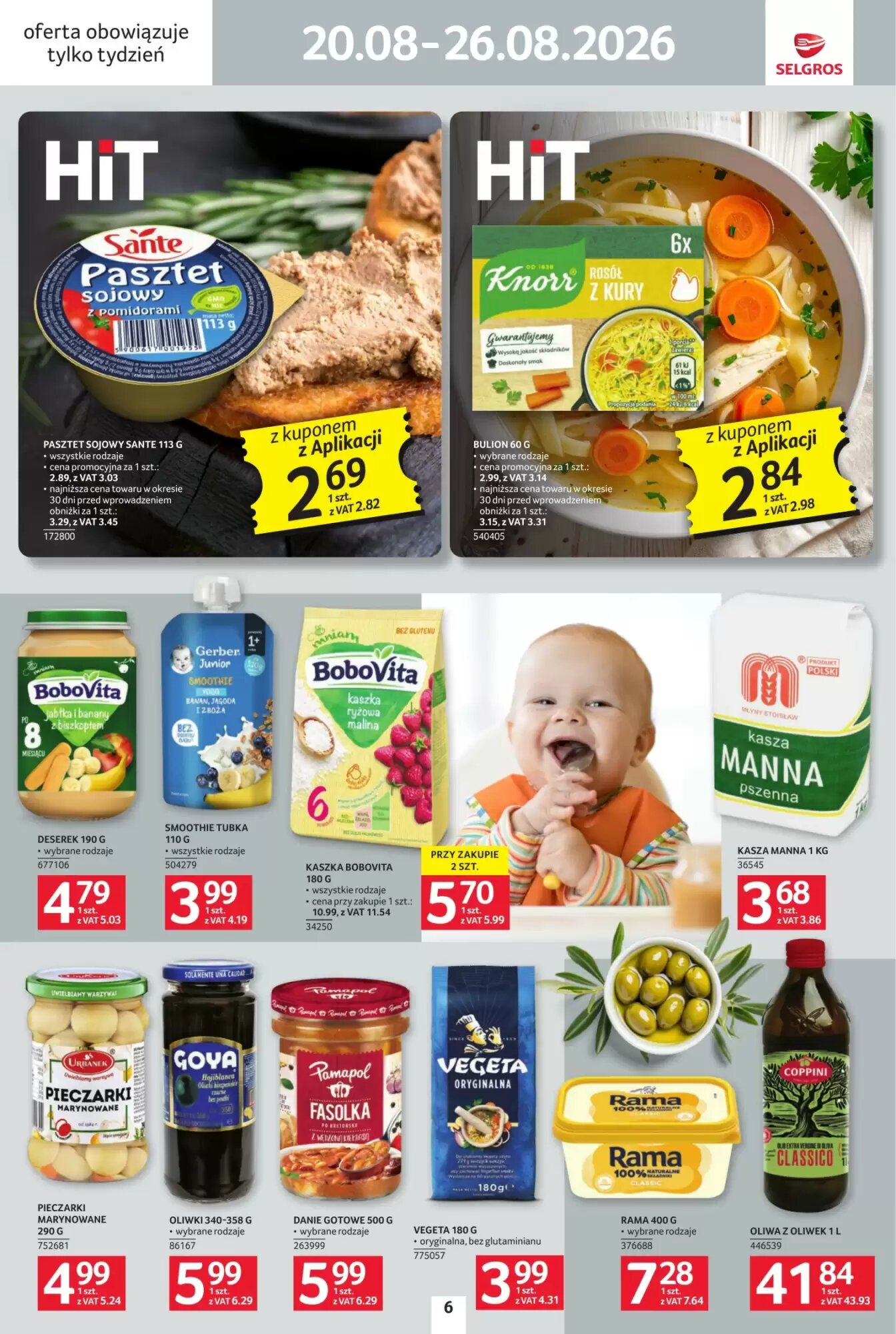 Gazetka promocyjna Selgros  ważna od 20.08.2026 - Strona 6.