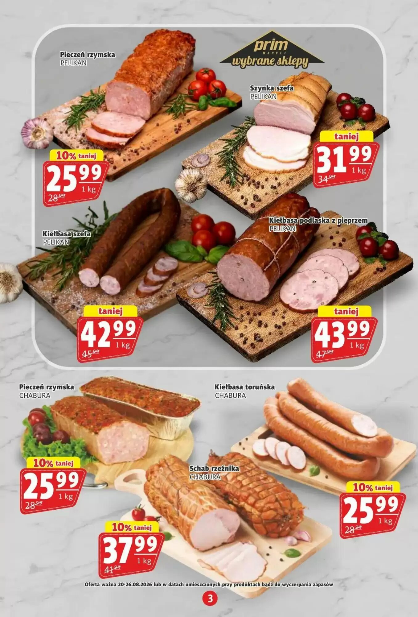 Gazetka promocyjna Prim Market  ważna od 20.08.2026 - Strona 3.