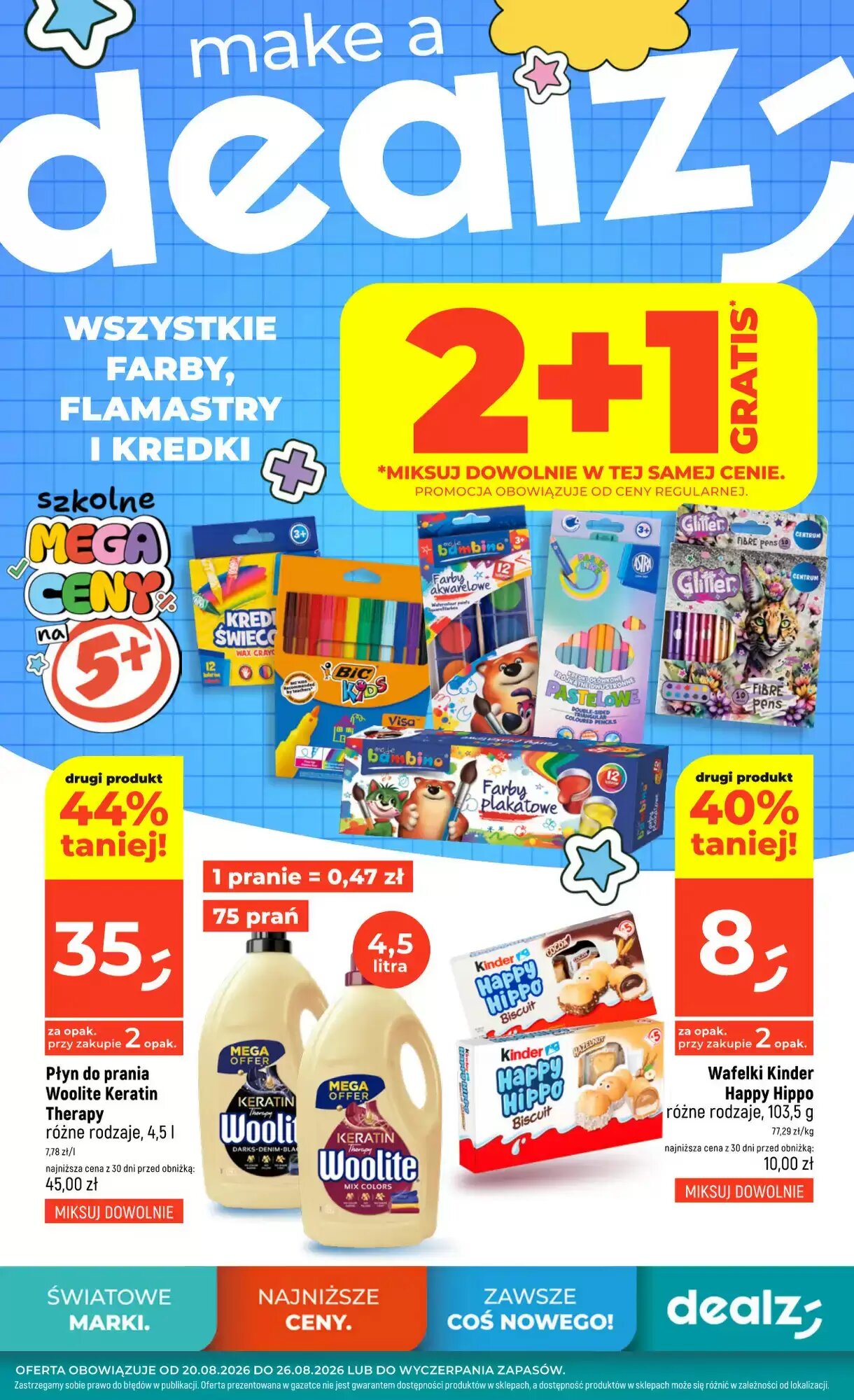 Gazetka promocyjna Dealz ważna od 20.08.2026 - Strona 1.