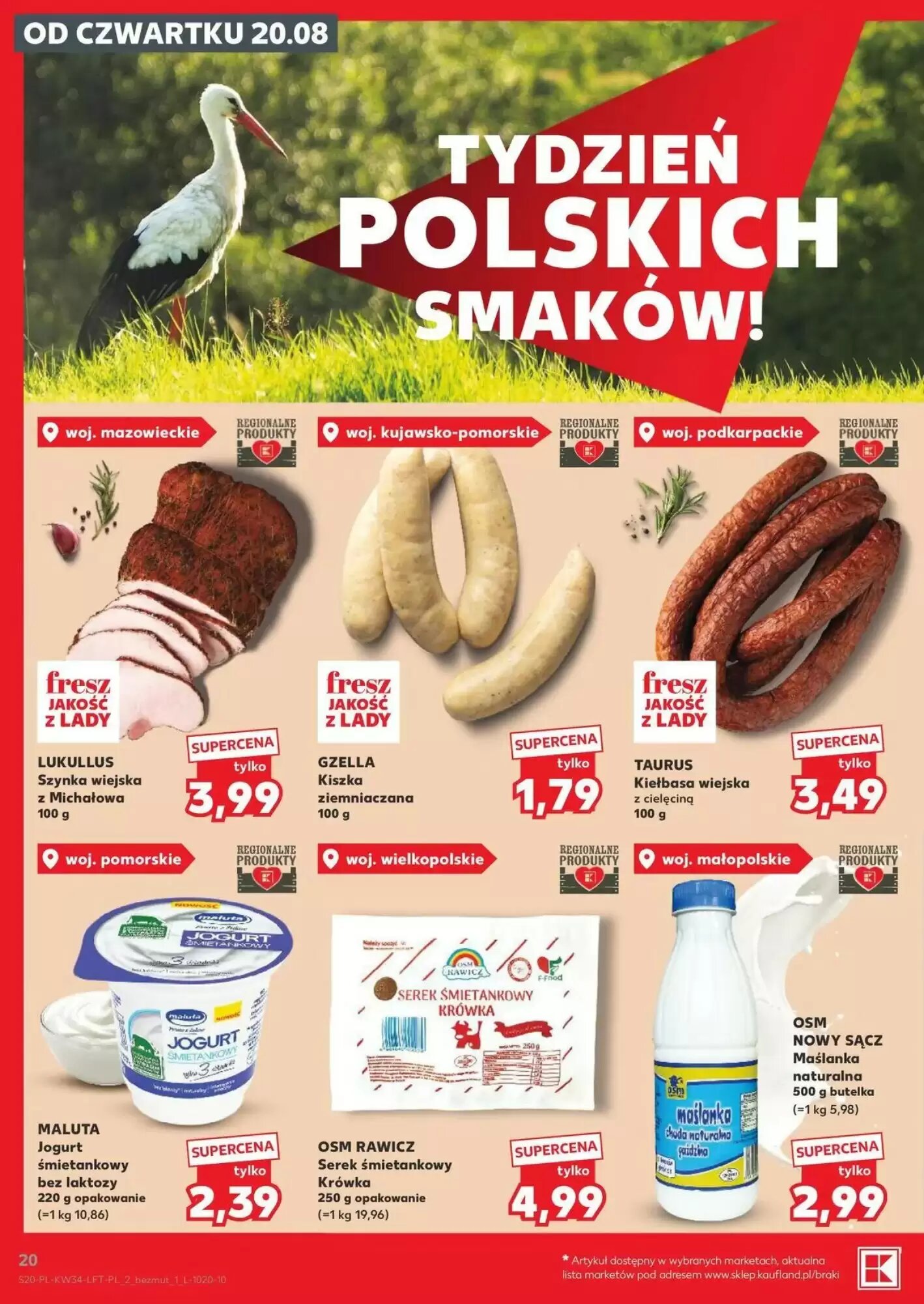Gazetka promocyjna Kaufland  ważna od 20.08.2026 - Strona 20.