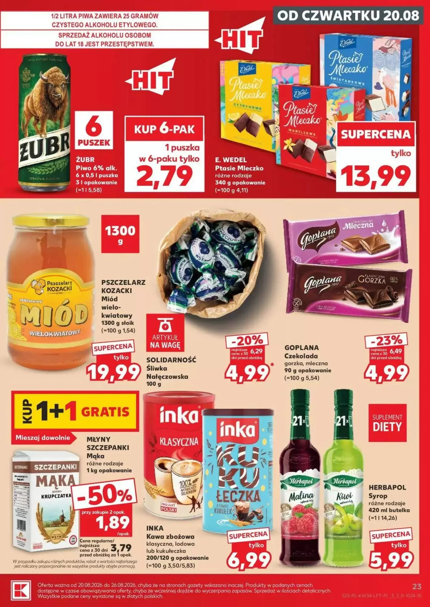 Gazetka promocyjna Kaufland  ważna od 20.08.2026 - Strona 23.