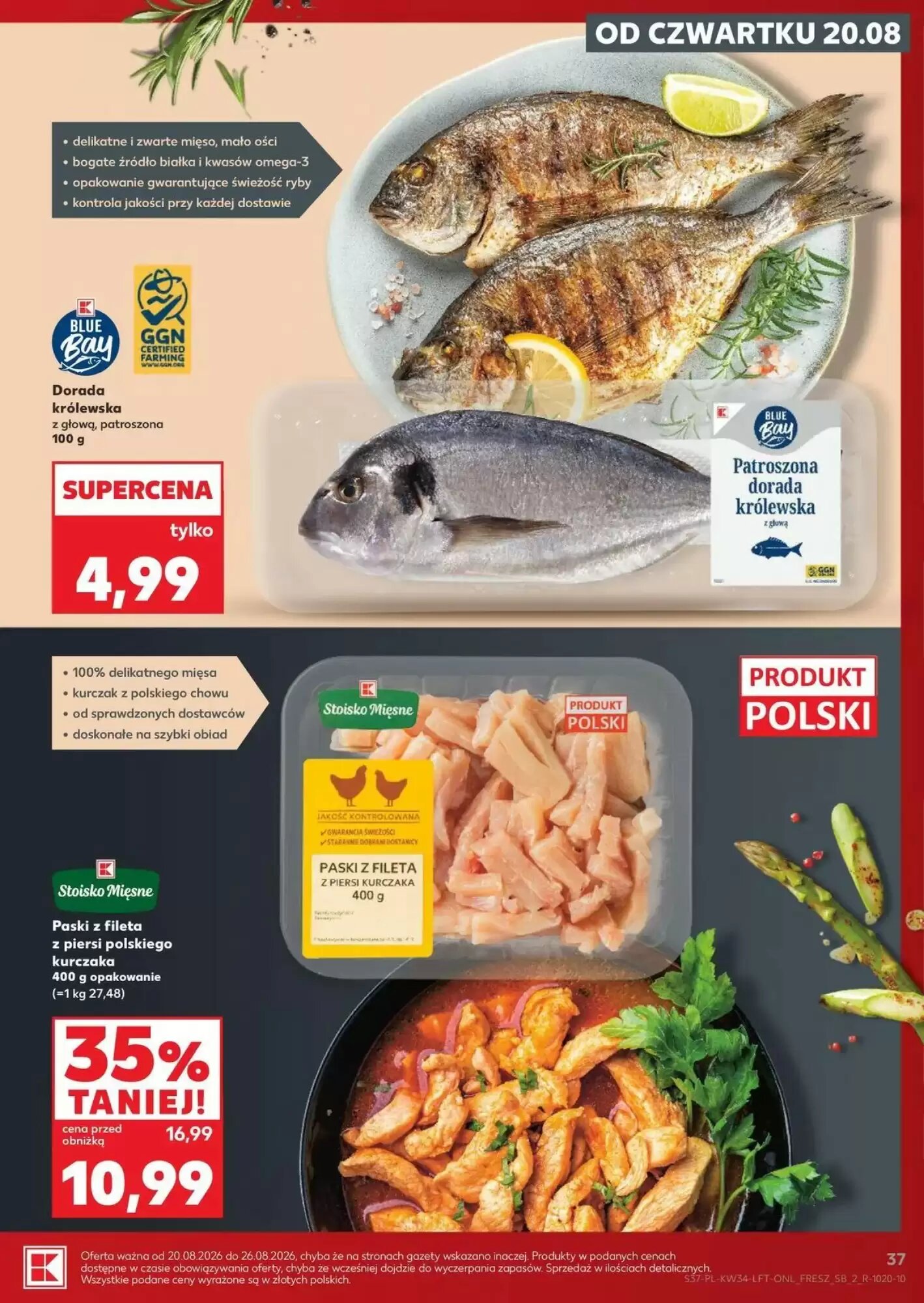 Gazetka promocyjna Kaufland  ważna od 20.08.2026 - Strona 37.
