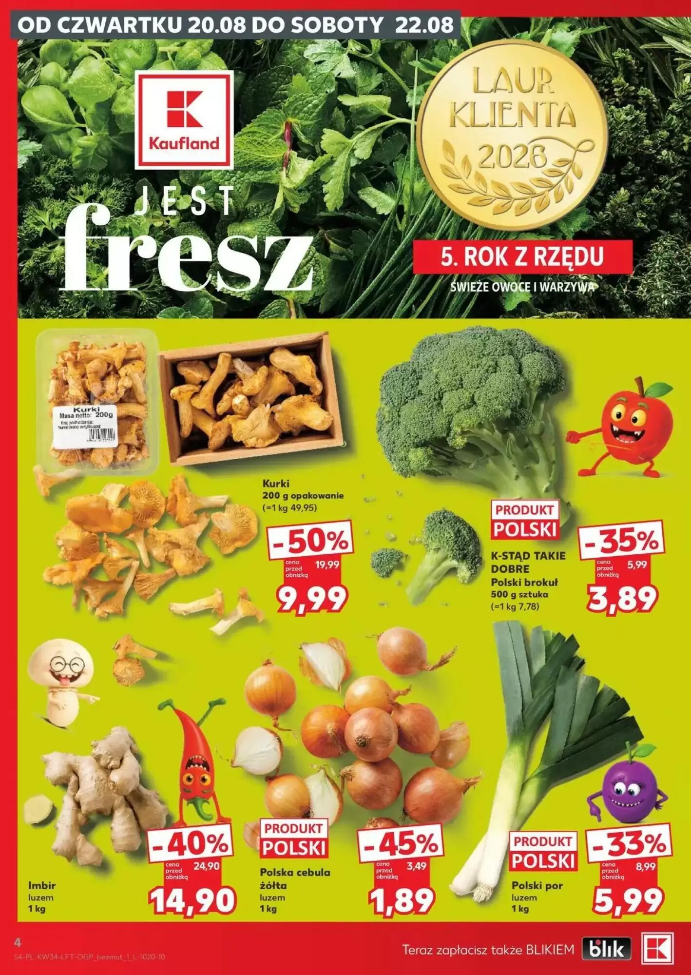 Gazetka promocyjna Kaufland  ważna od 20.08.2026 - Strona 4.