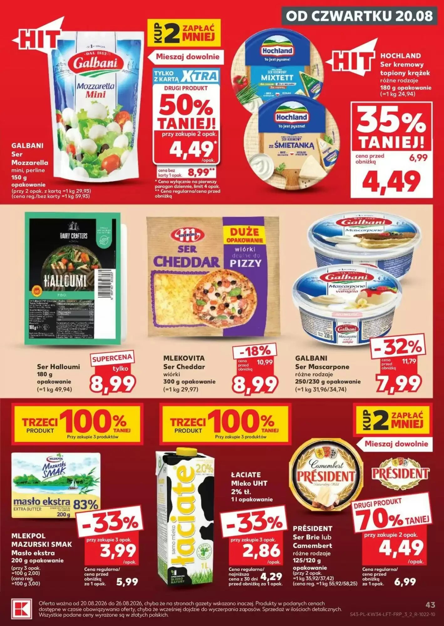Gazetka promocyjna Kaufland  ważna od 20.08.2026 - Strona 43.