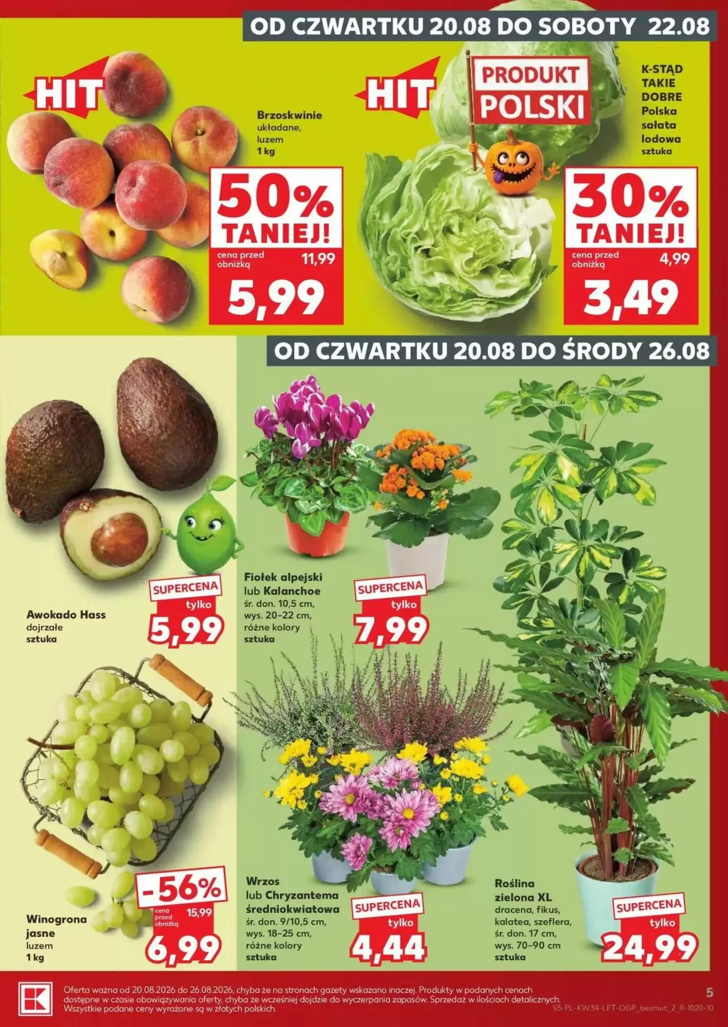 Gazetka promocyjna Kaufland  ważna od 20.08.2026 - Strona 5.