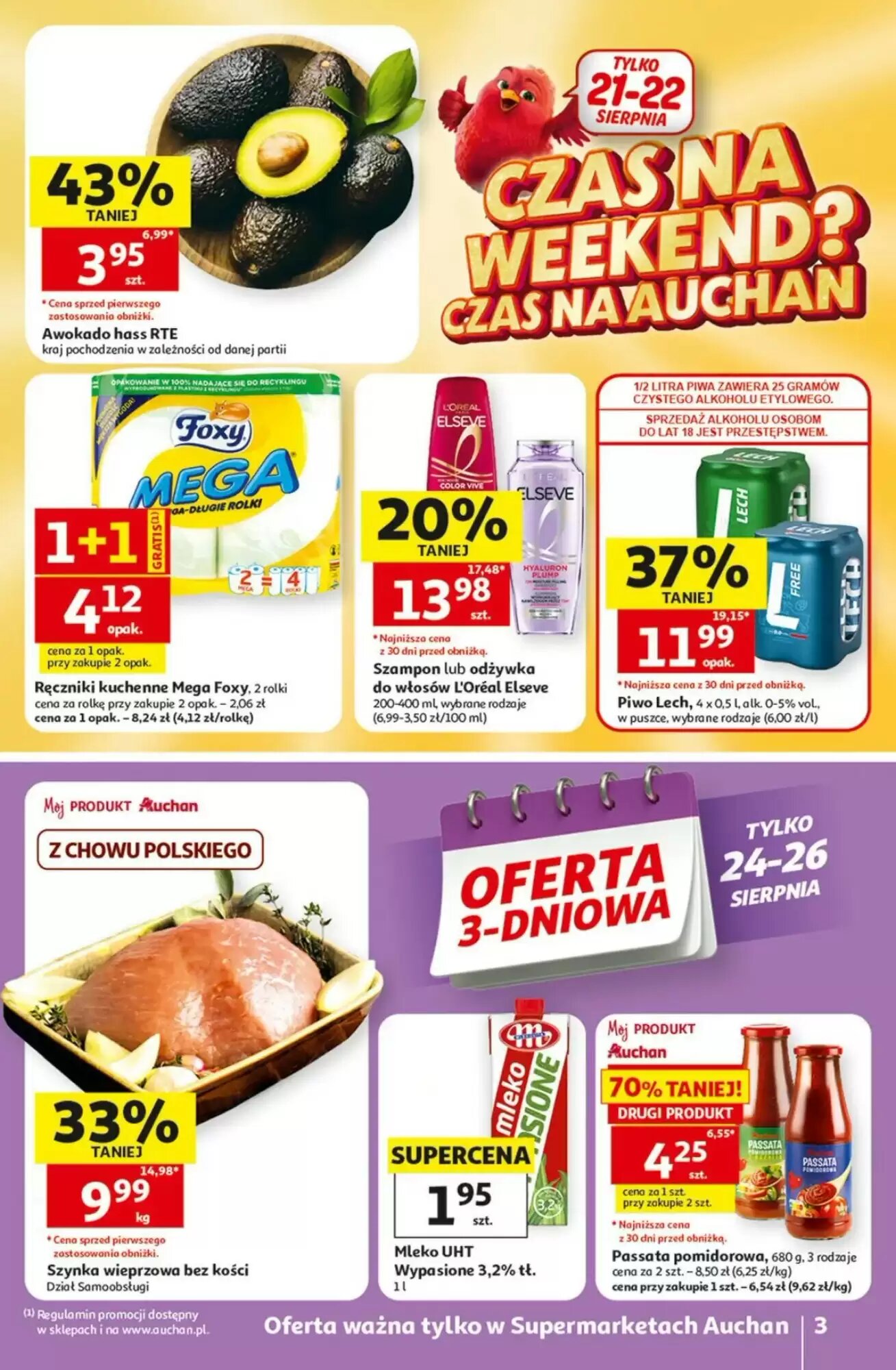 Gazetka promocyjna Auchan  ważna od 20.08.2026 - Strona 3.