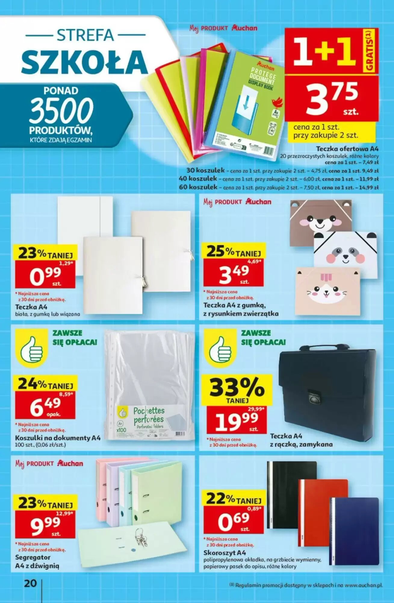 Gazetka promocyjna Auchan  ważna od 20.08.2026 - Strona 20.