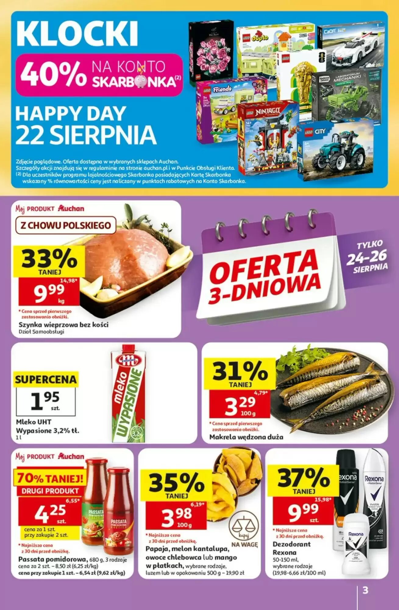 Gazetka promocyjna Auchan  ważna od 20.08.2026 - Strona 3.