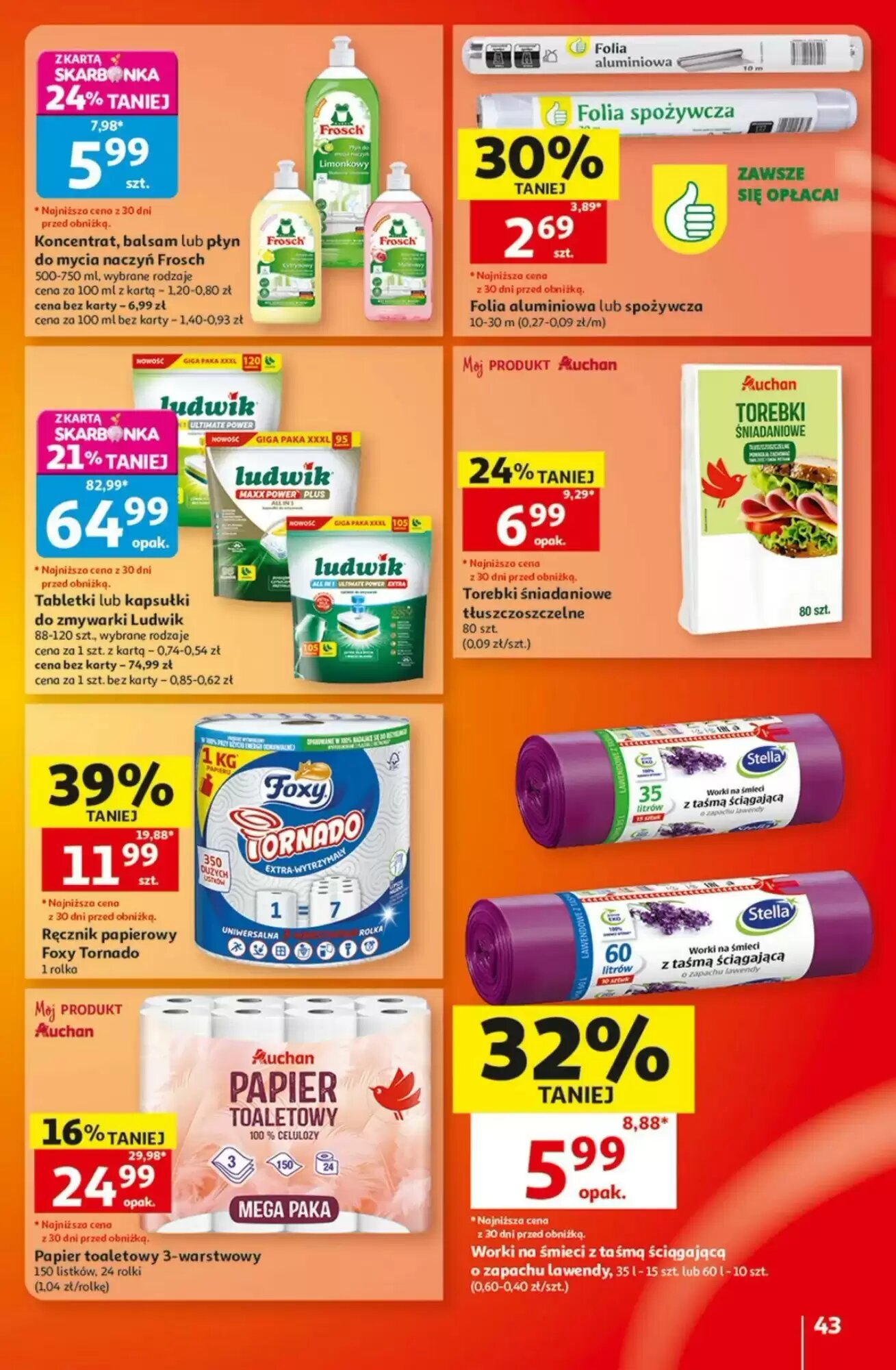 Gazetka promocyjna Auchan  ważna od 20.08.2026 - Strona 43.