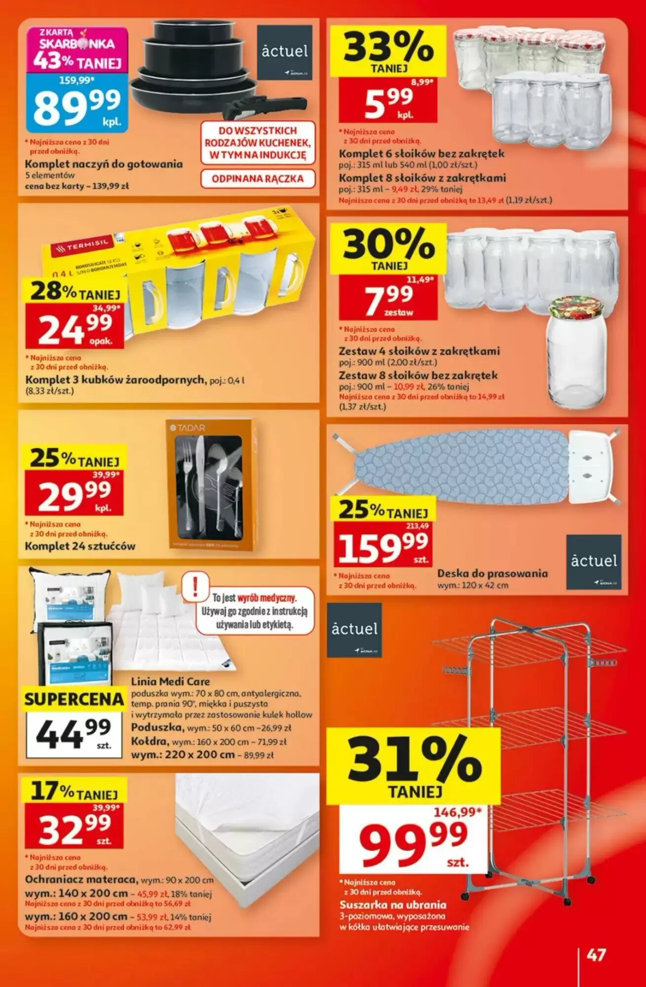 Gazetka promocyjna Auchan  ważna od 20.08.2026 - Strona 47.
