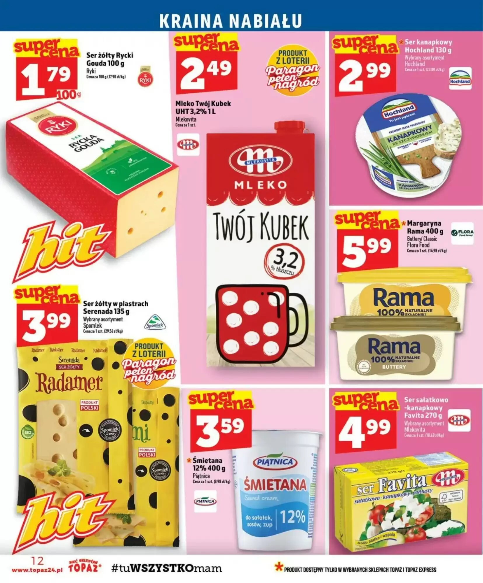 Gazetka promocyjna Topaz  ważna od 21.08.2026 - Strona 12.