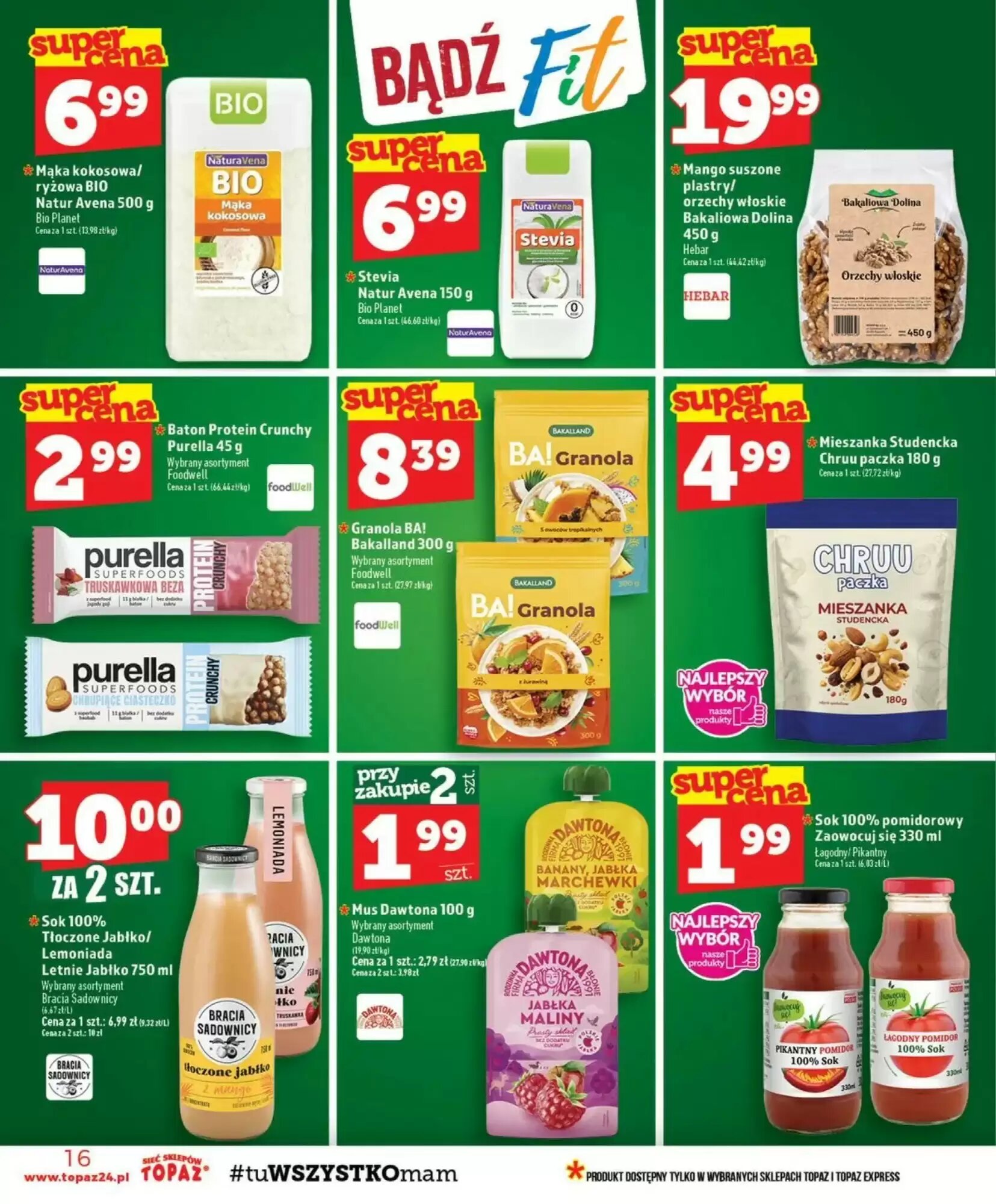 Gazetka promocyjna Topaz  ważna od 21.08.2026 - Strona 16.
