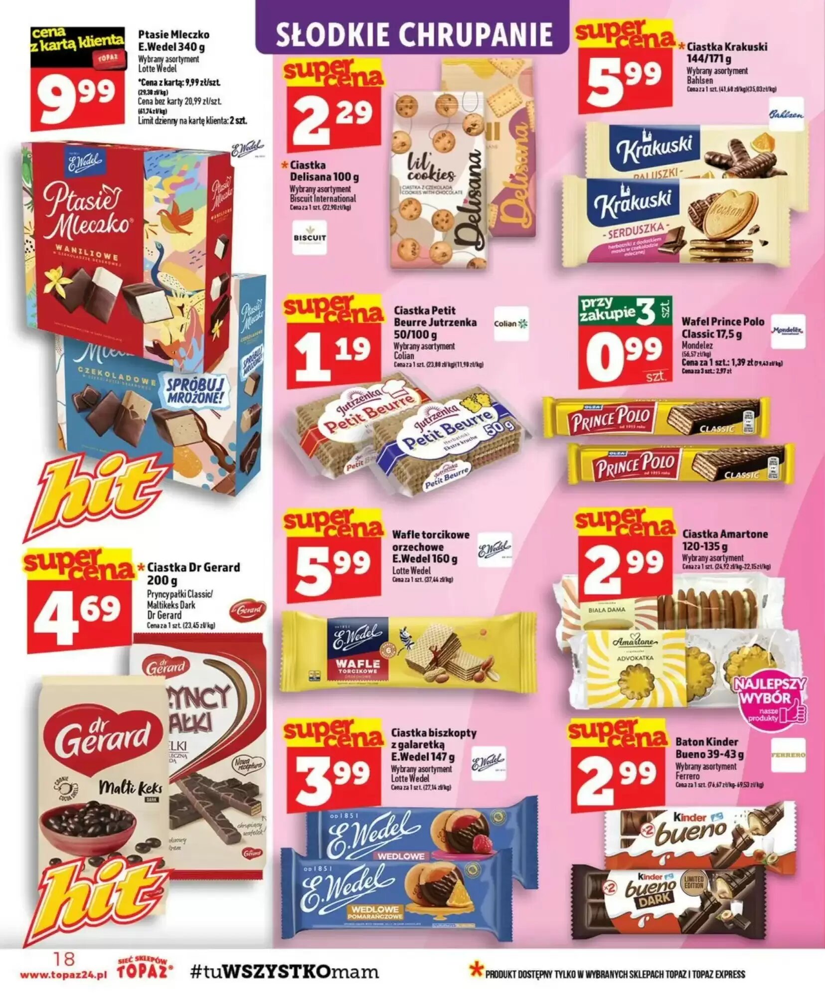 Gazetka promocyjna Topaz  ważna od 21.08.2026 - Strona 18.
