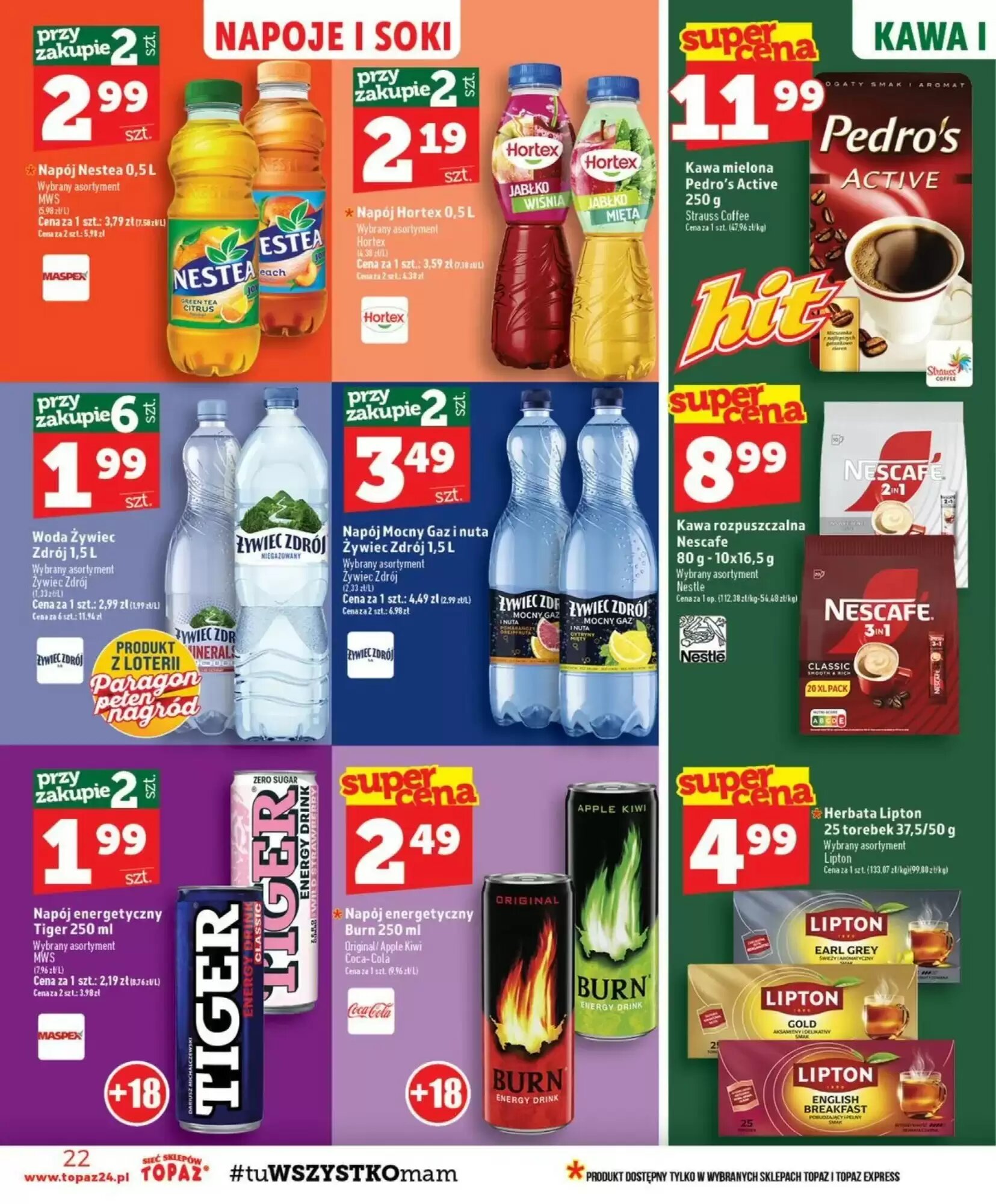 Gazetka promocyjna Topaz  ważna od 21.08.2026 - Strona 22.
