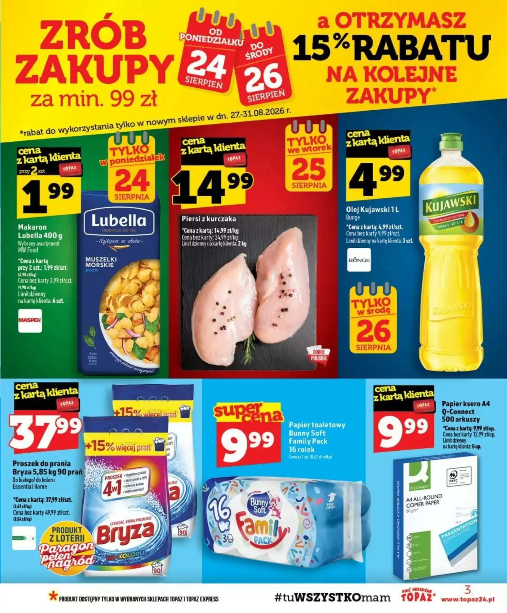 Gazetka promocyjna Topaz  ważna od 21.08.2026 - Strona 3.
