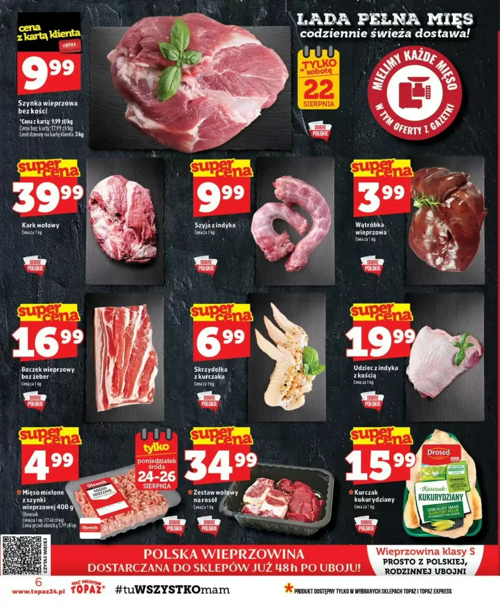 Gazetka promocyjna Topaz  ważna od 21.08.2026 - Strona 6.
