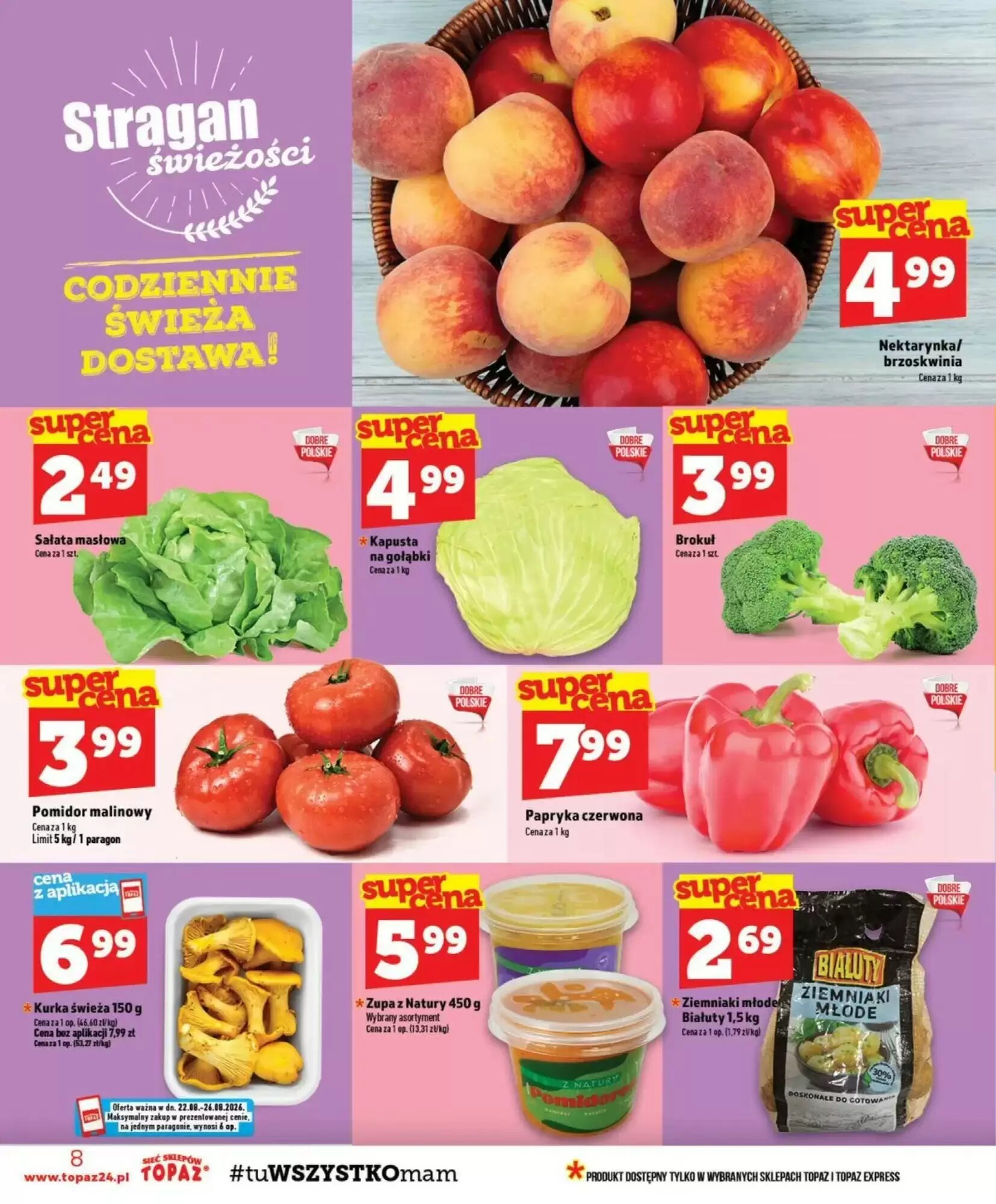 Gazetka promocyjna Topaz  ważna od 21.08.2026 - Strona 8.