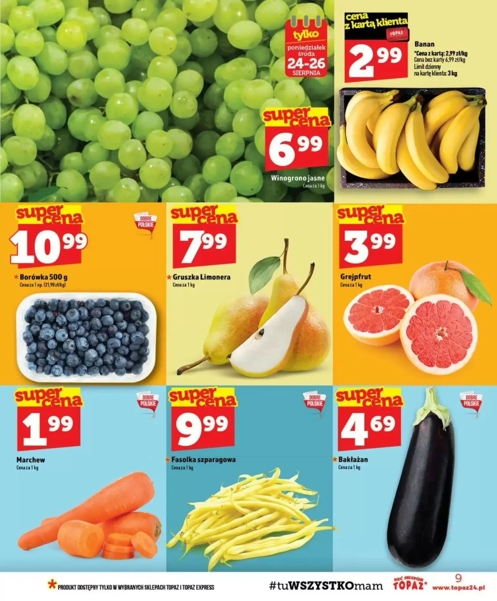 Gazetka promocyjna Topaz  ważna od 21.08.2026 - Strona 9.