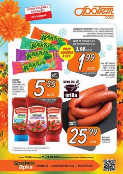 Gazetka promocyjna Społem  ważna od 21.08.2026
