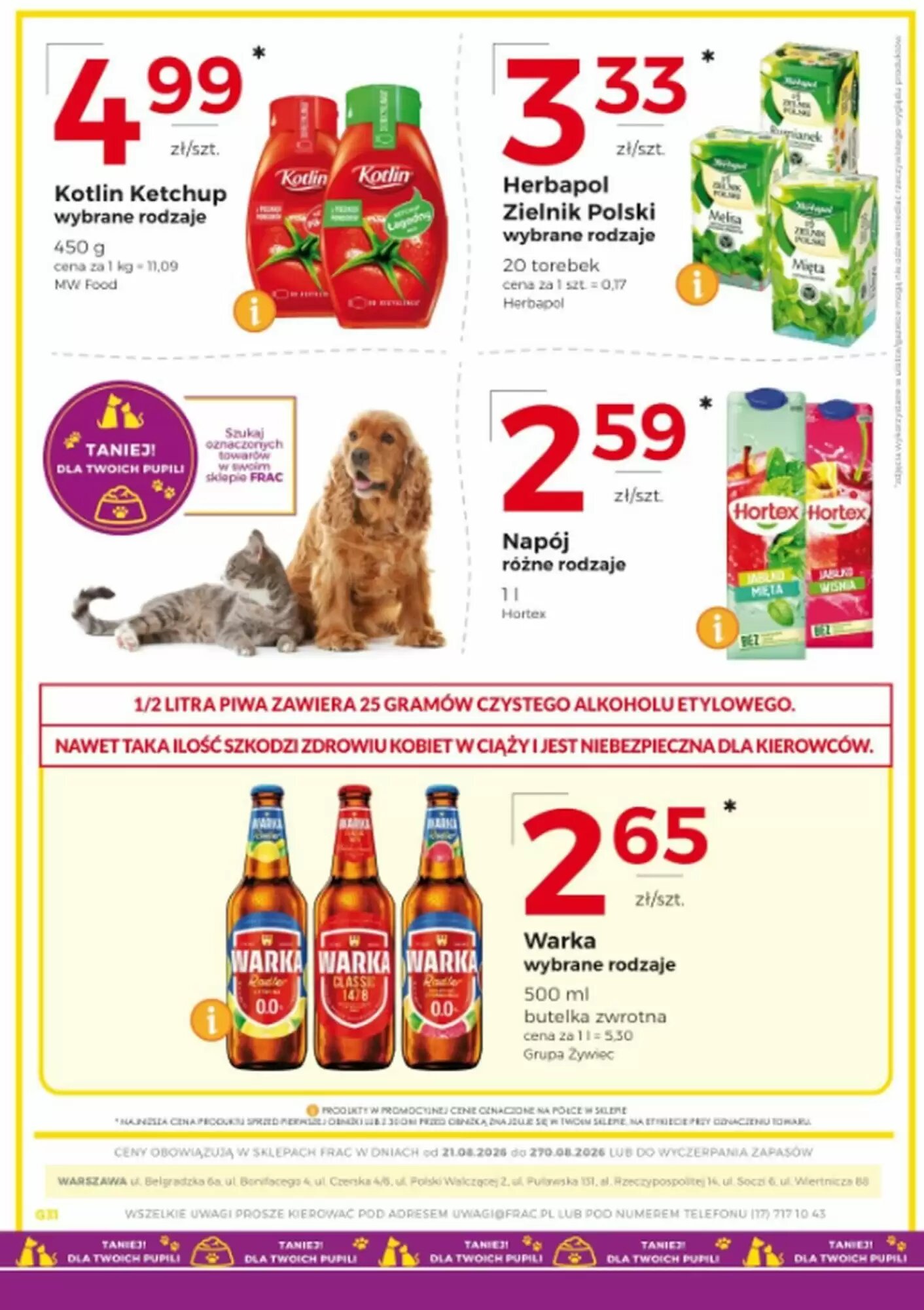 Gazetka promocyjna Frac  ważna od 21.08.2026 - Strona 4.