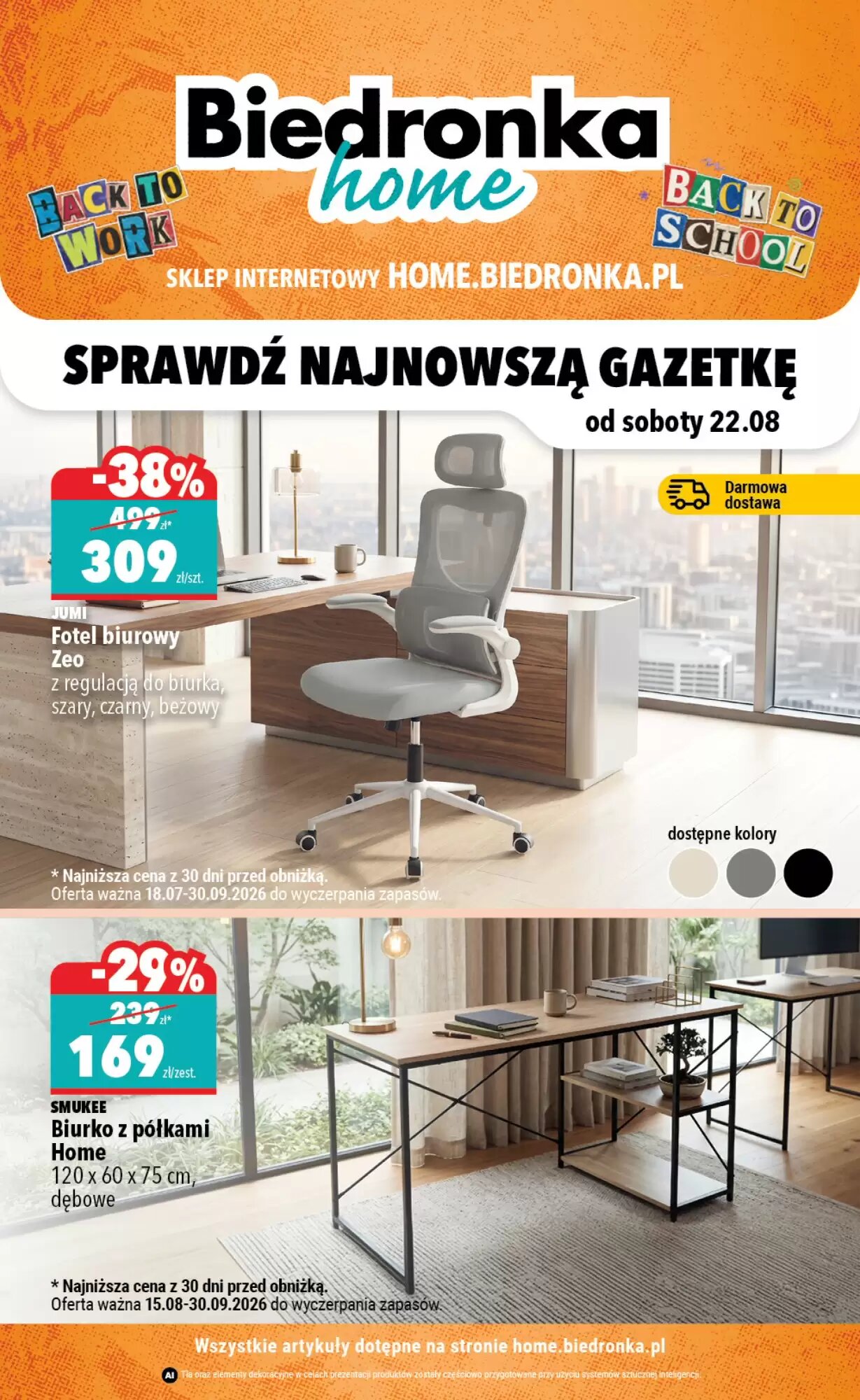 Gazetka promocyjna Biedronka ważna od 22.08.2026 - Strona 1.