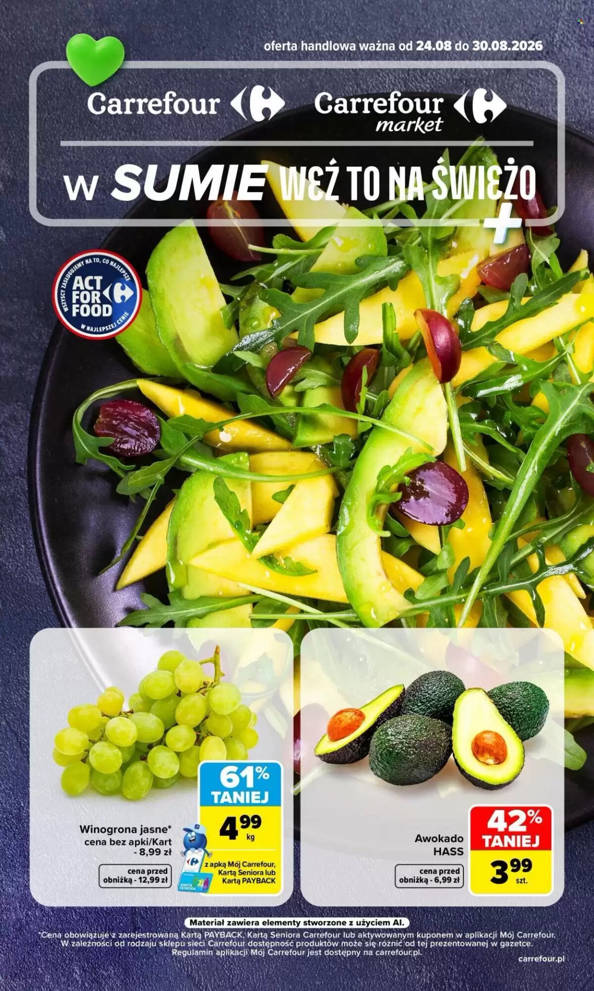 Gazetka promocyjna Carrefour Market ważna od 24.08.2026 - Strona 1.