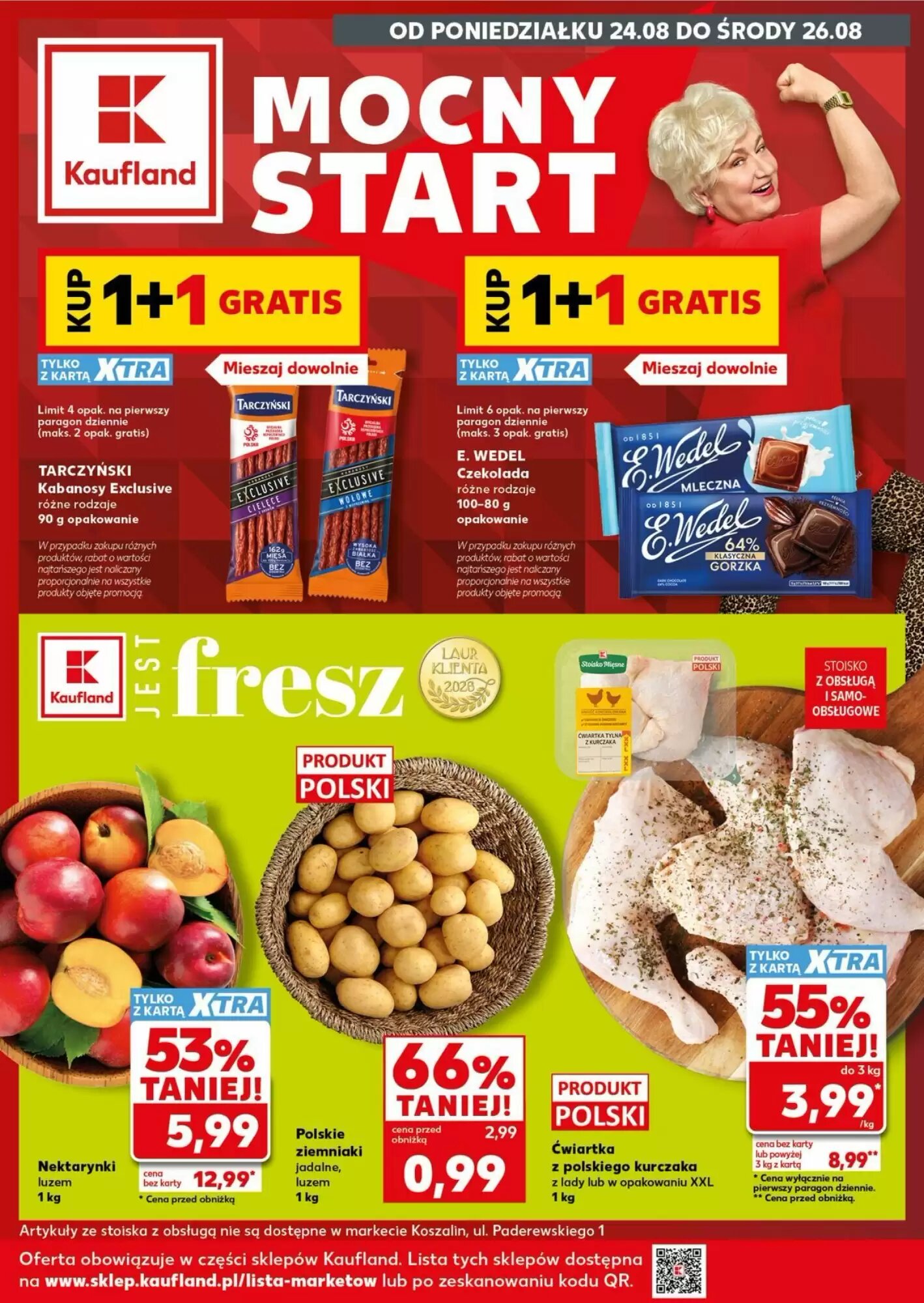 Gazetka promocyjna Kaufland ważna od 24.08.2026 - Strona 1.