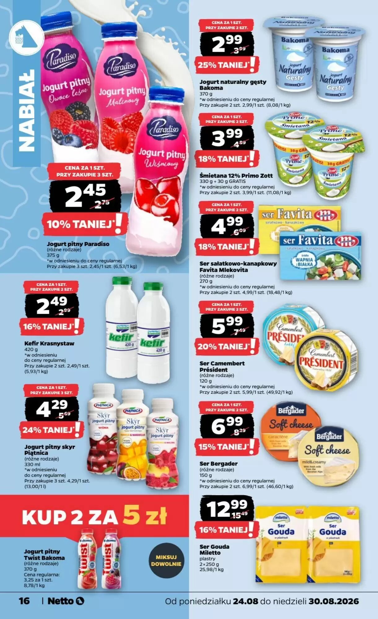 Gazetka promocyjna Netto  ważna od 24.08.2026 - Strona 16.