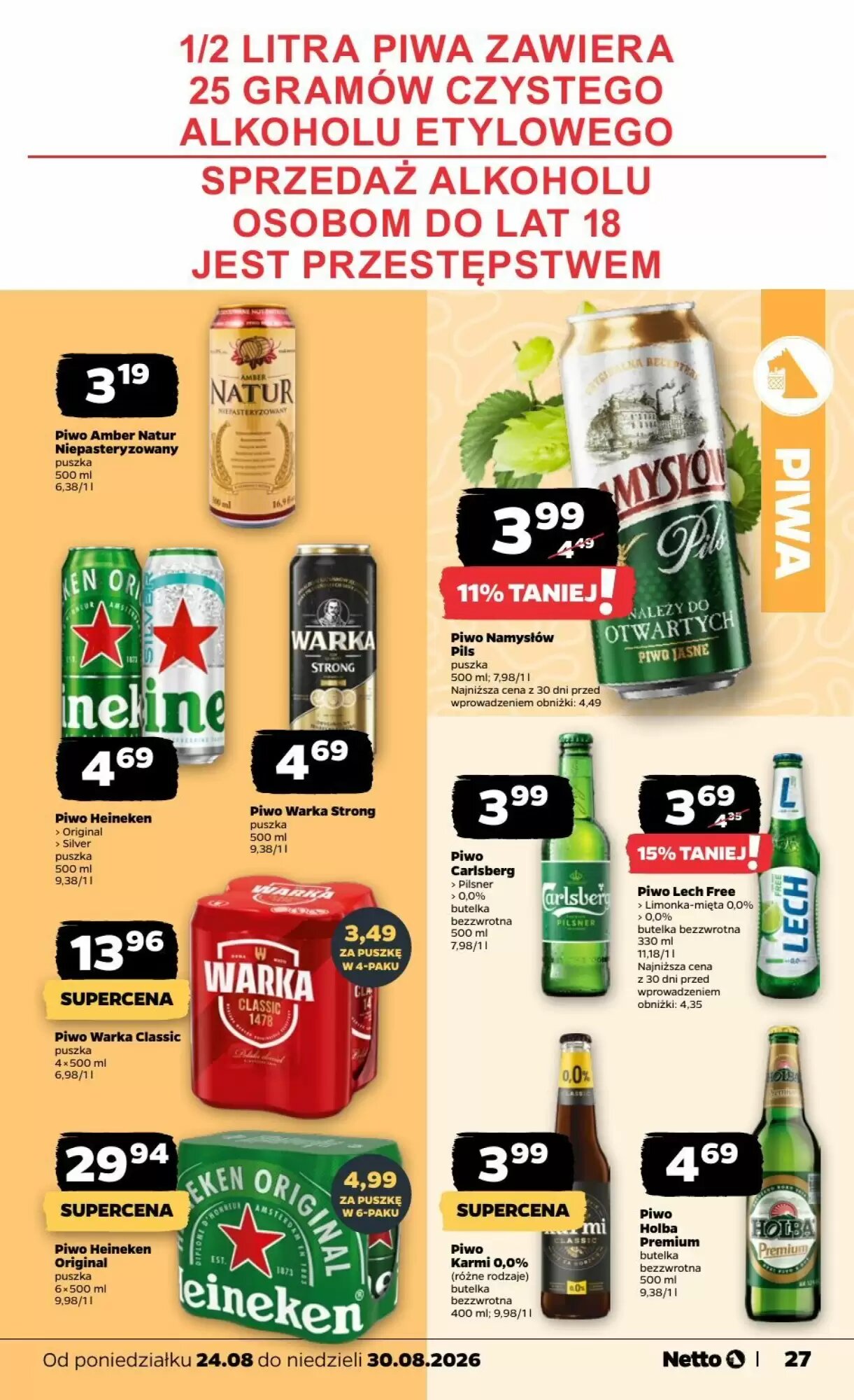 Gazetka promocyjna Netto  ważna od 24.08.2026 - Strona 27.