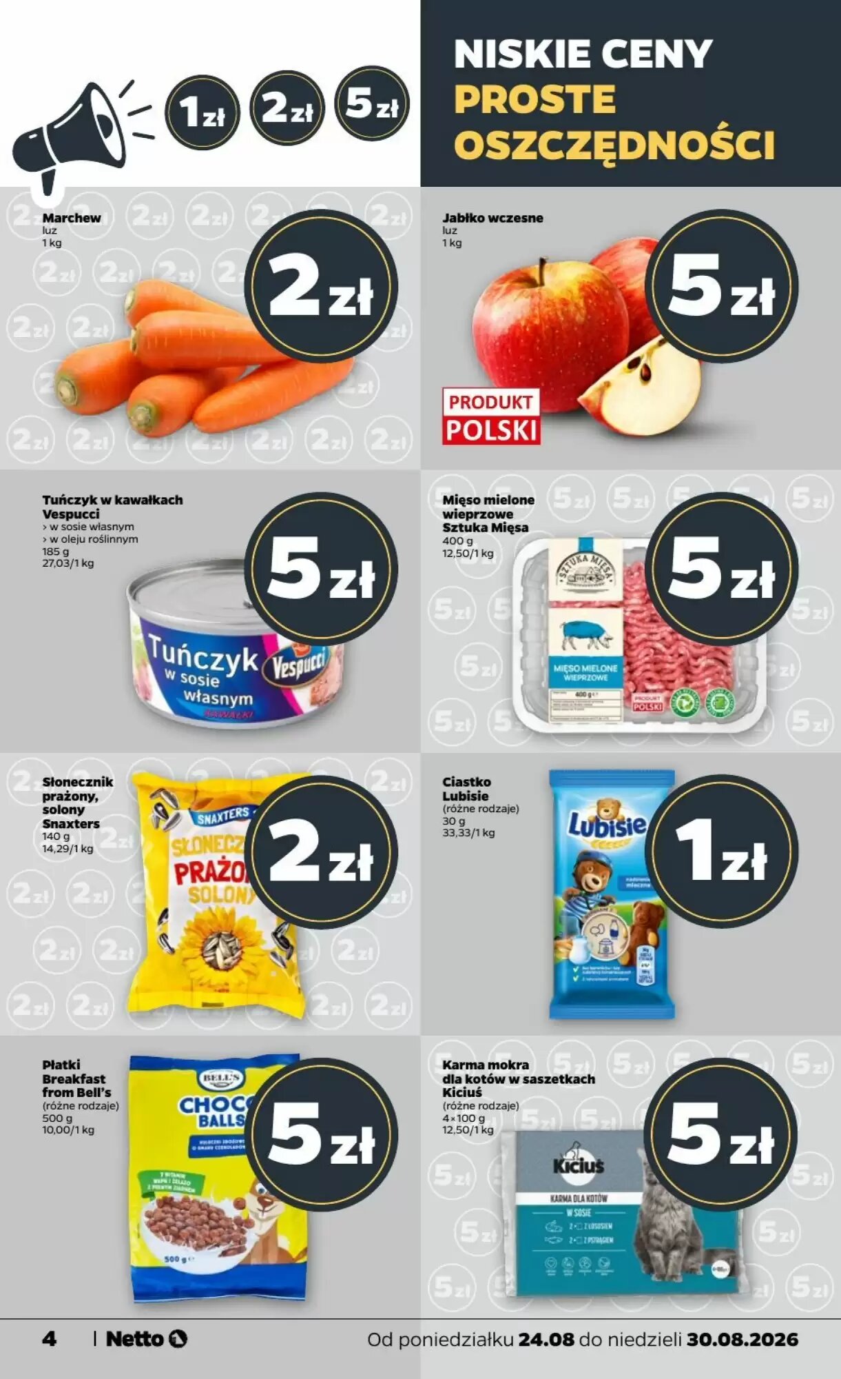 Gazetka promocyjna Netto  ważna od 24.08.2026 - Strona 4.