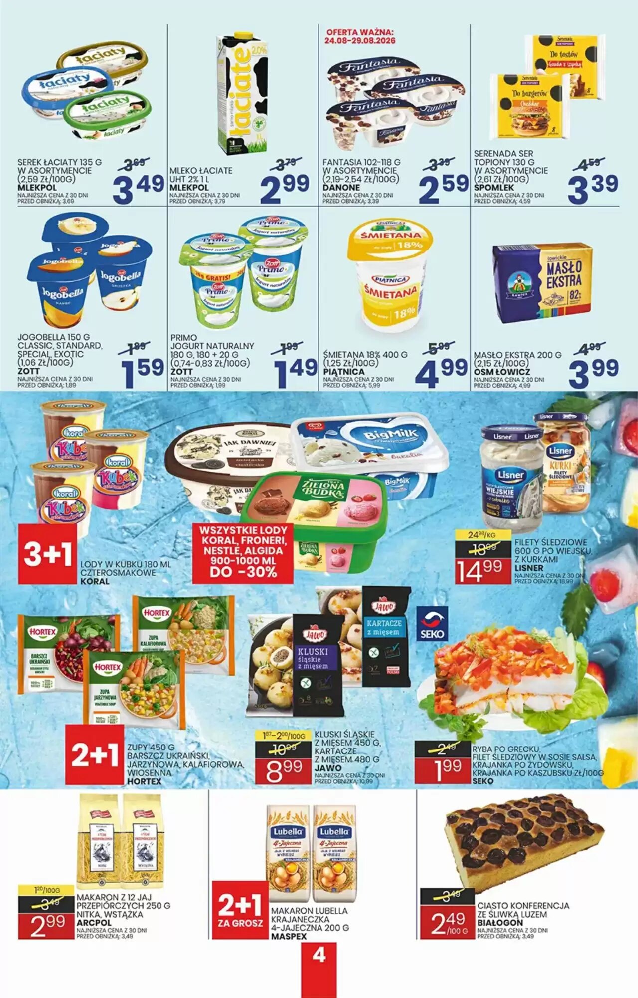 Gazetka promocyjna Wafelek  ważna od 24.08.2026 - Strona 4.